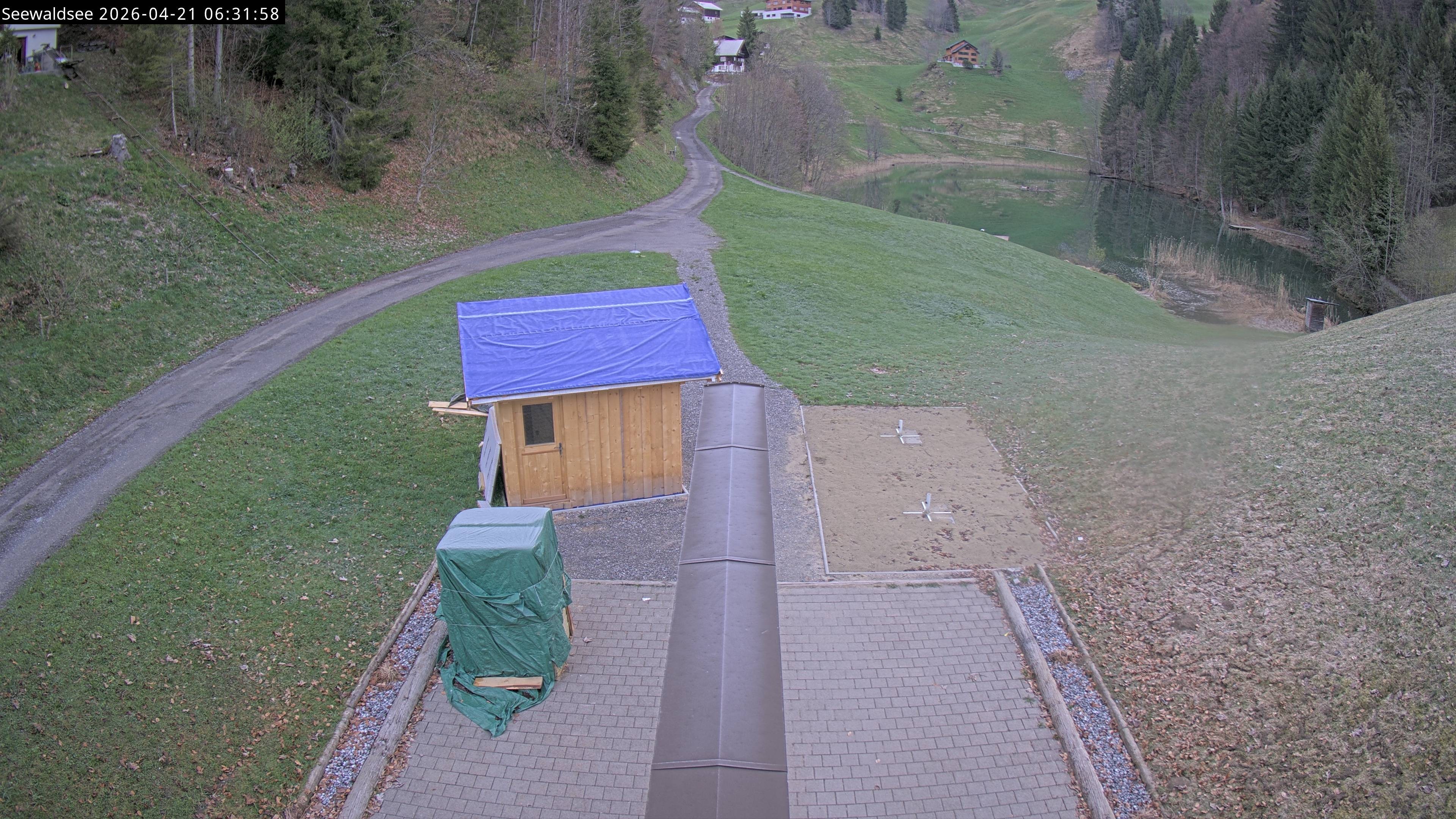 Archiv Foto Webcam Fontanella: Seewaldsee