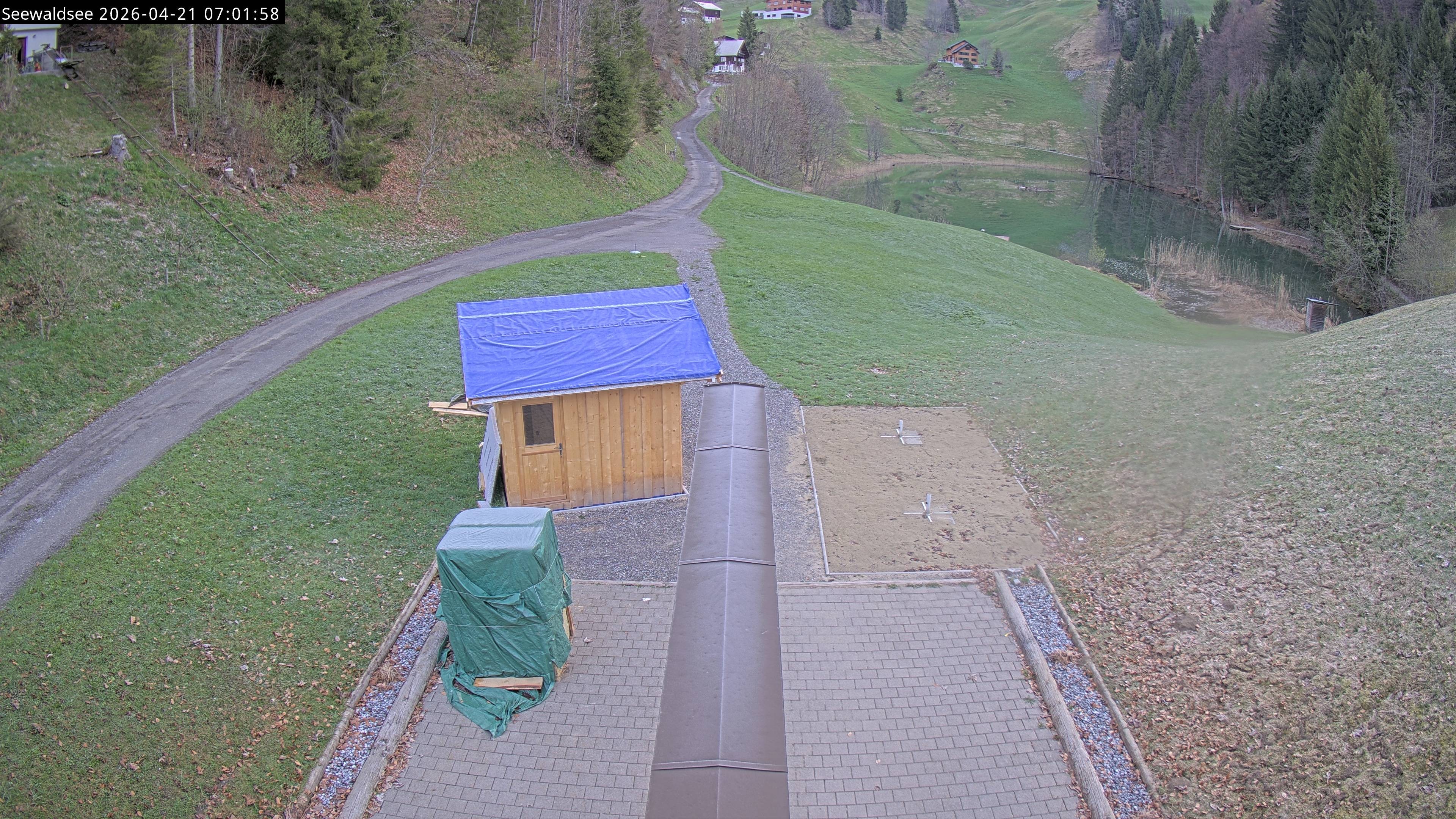 Archiv Foto Webcam Fontanella: Seewaldsee