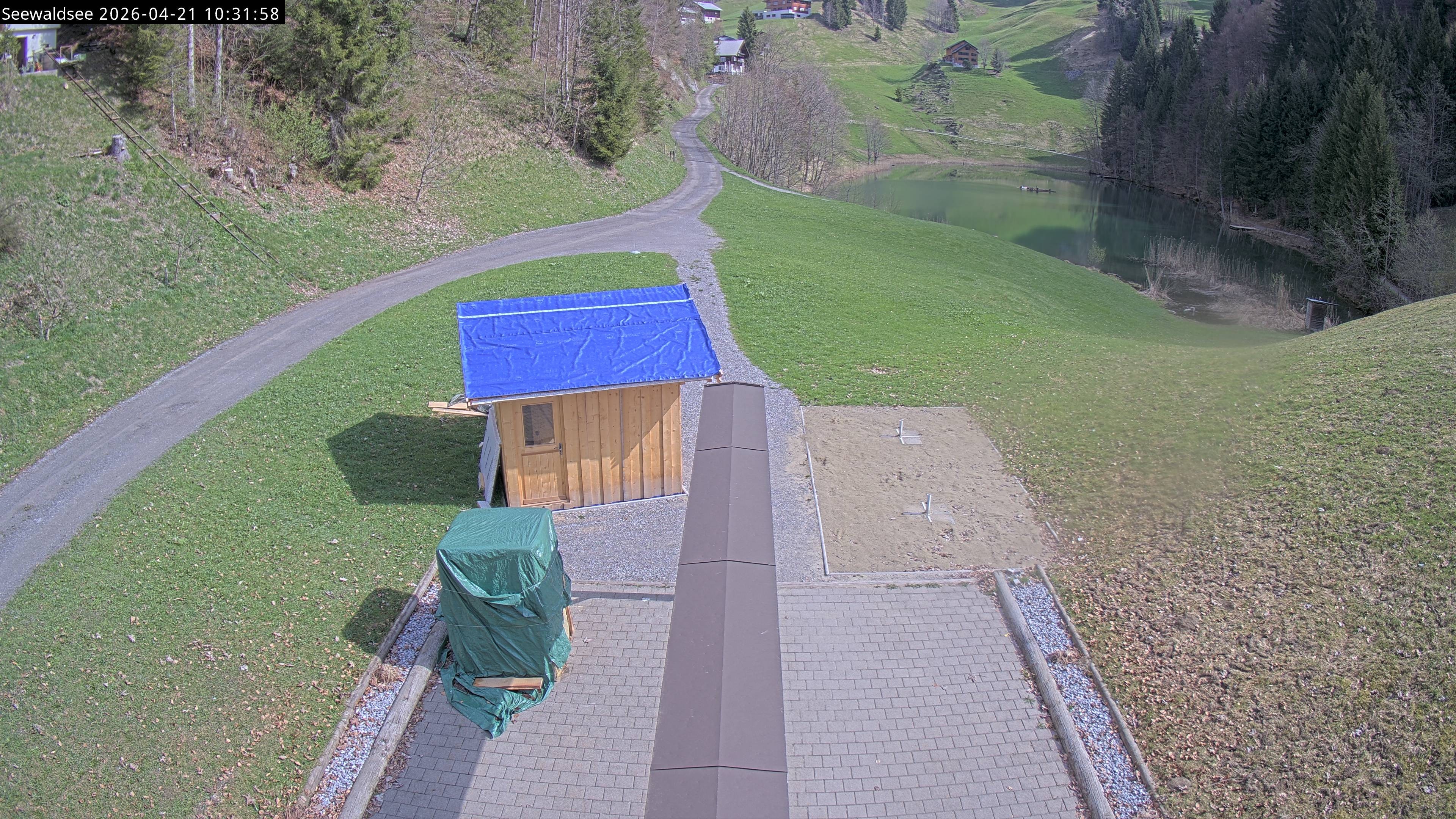 Archiv Foto Webcam Fontanella: Seewaldsee