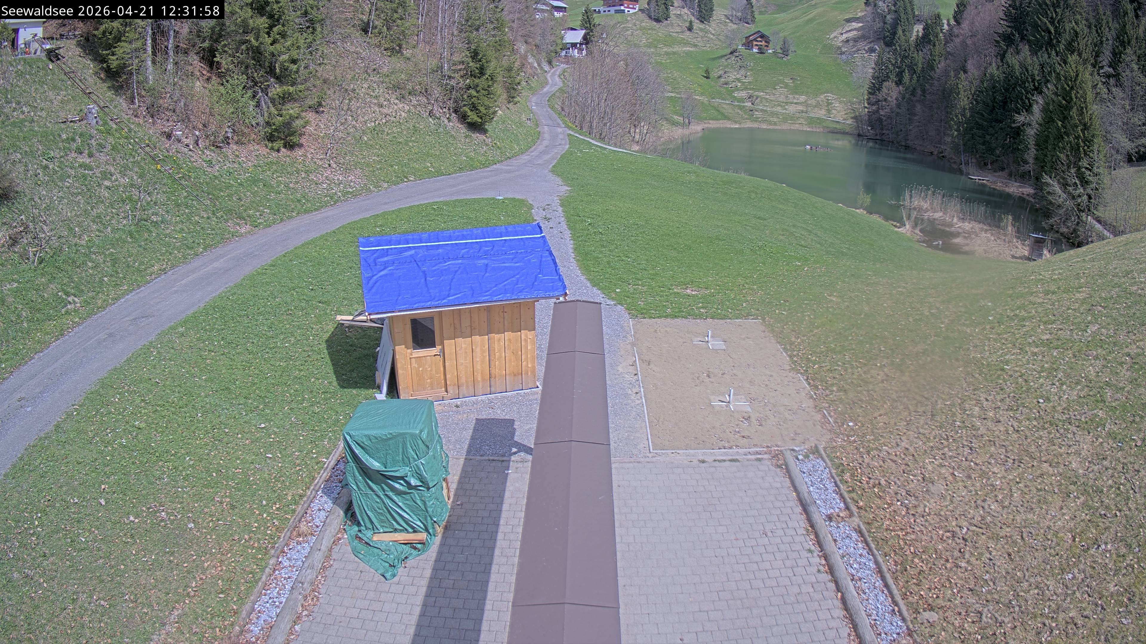 Archiv Foto Webcam Fontanella: Seewaldsee