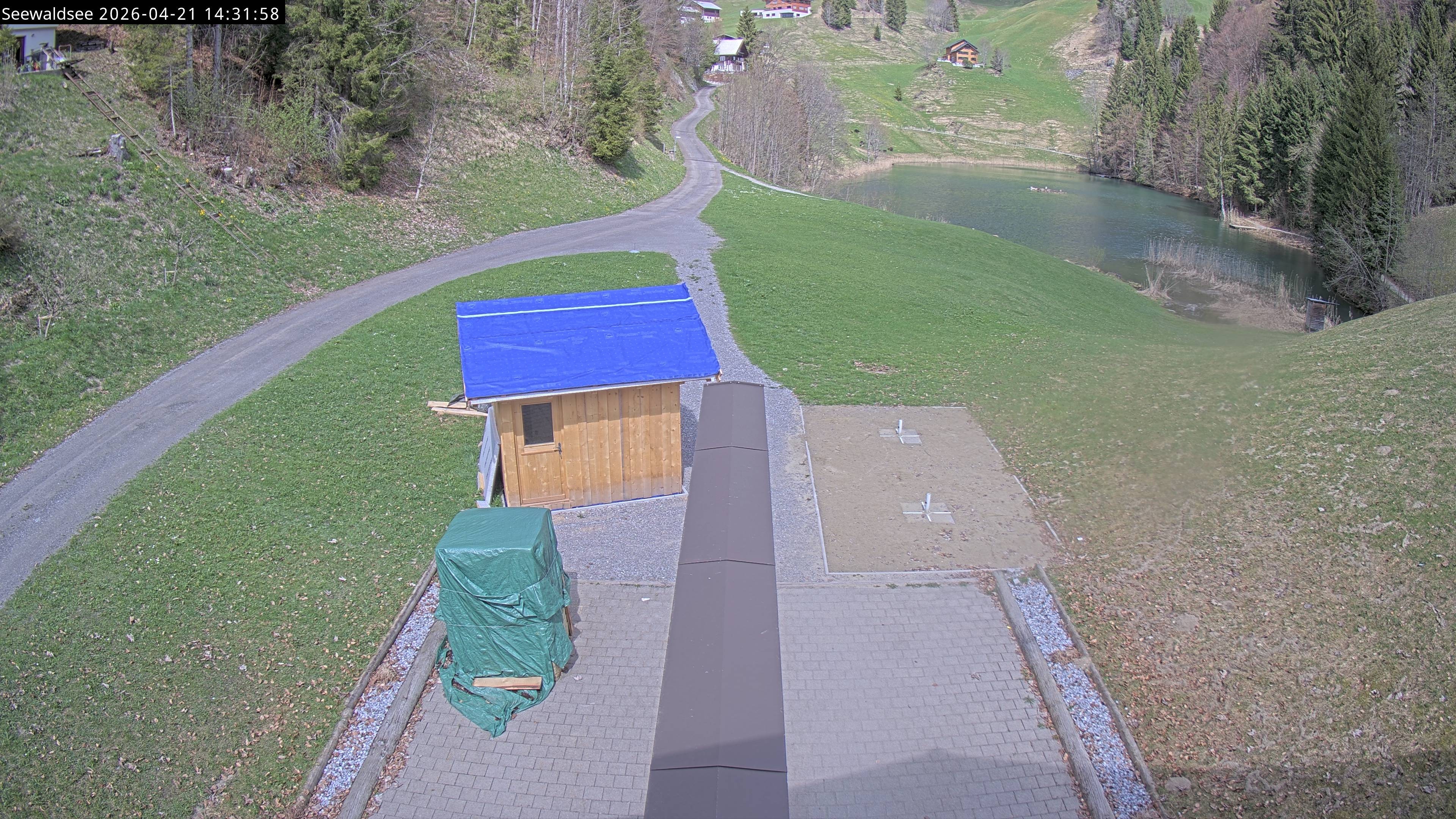 Archiv Foto Webcam Fontanella: Seewaldsee