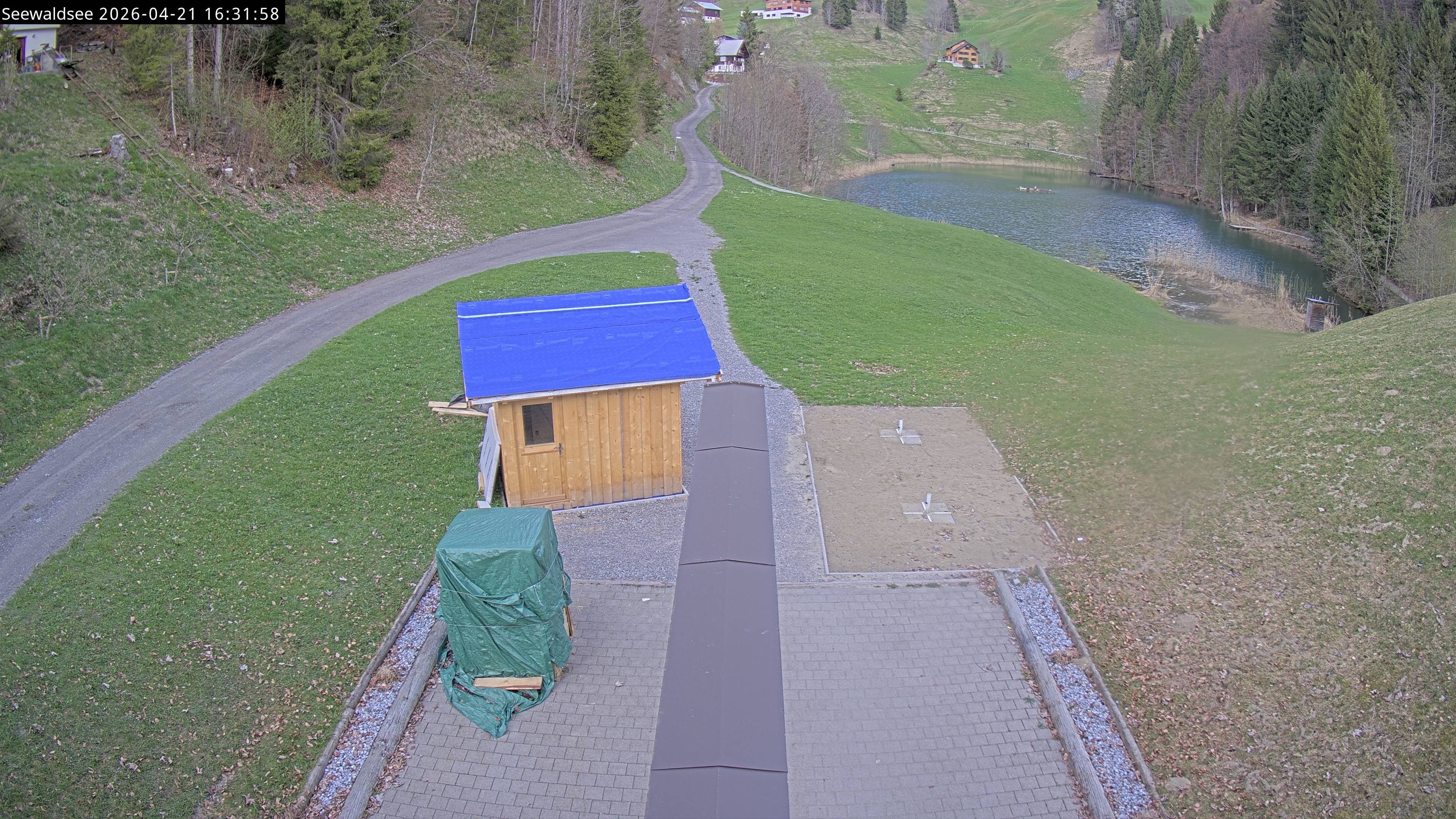 Archiv Foto Webcam Fontanella: Seewaldsee