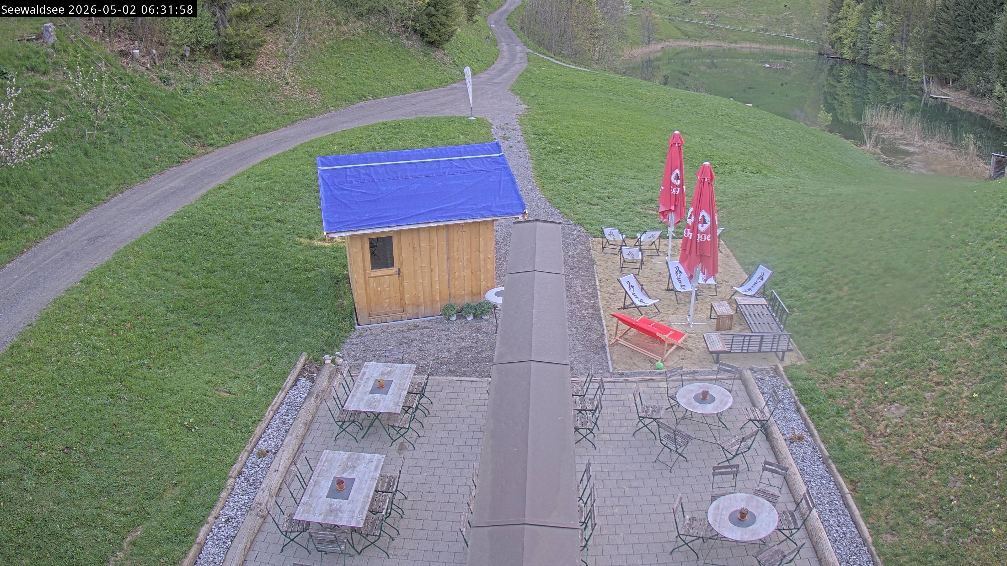 Archiv Foto Webcam Fontanella: Seewaldsee