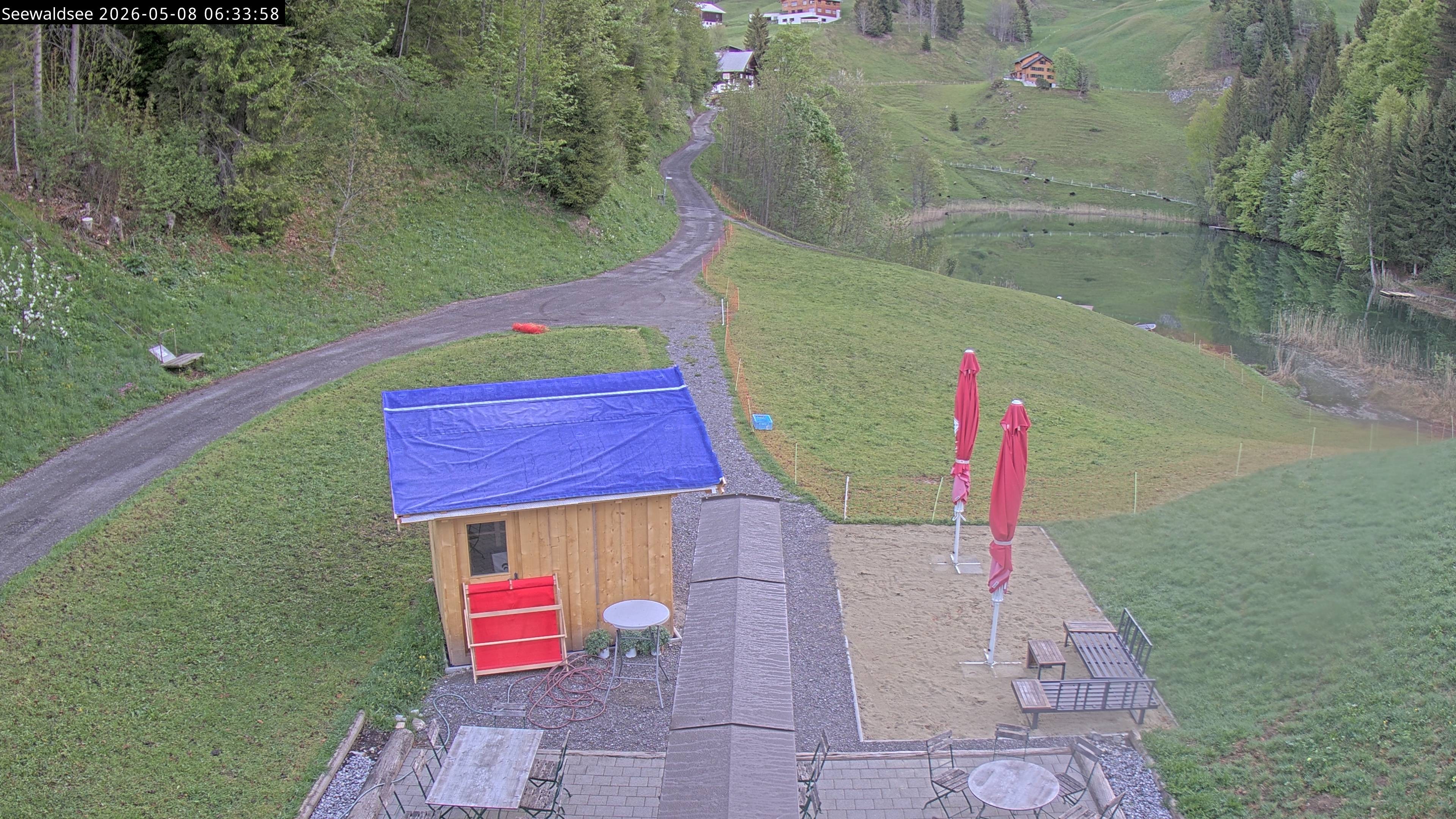 Archiv Foto Webcam Fontanella: Seewaldsee