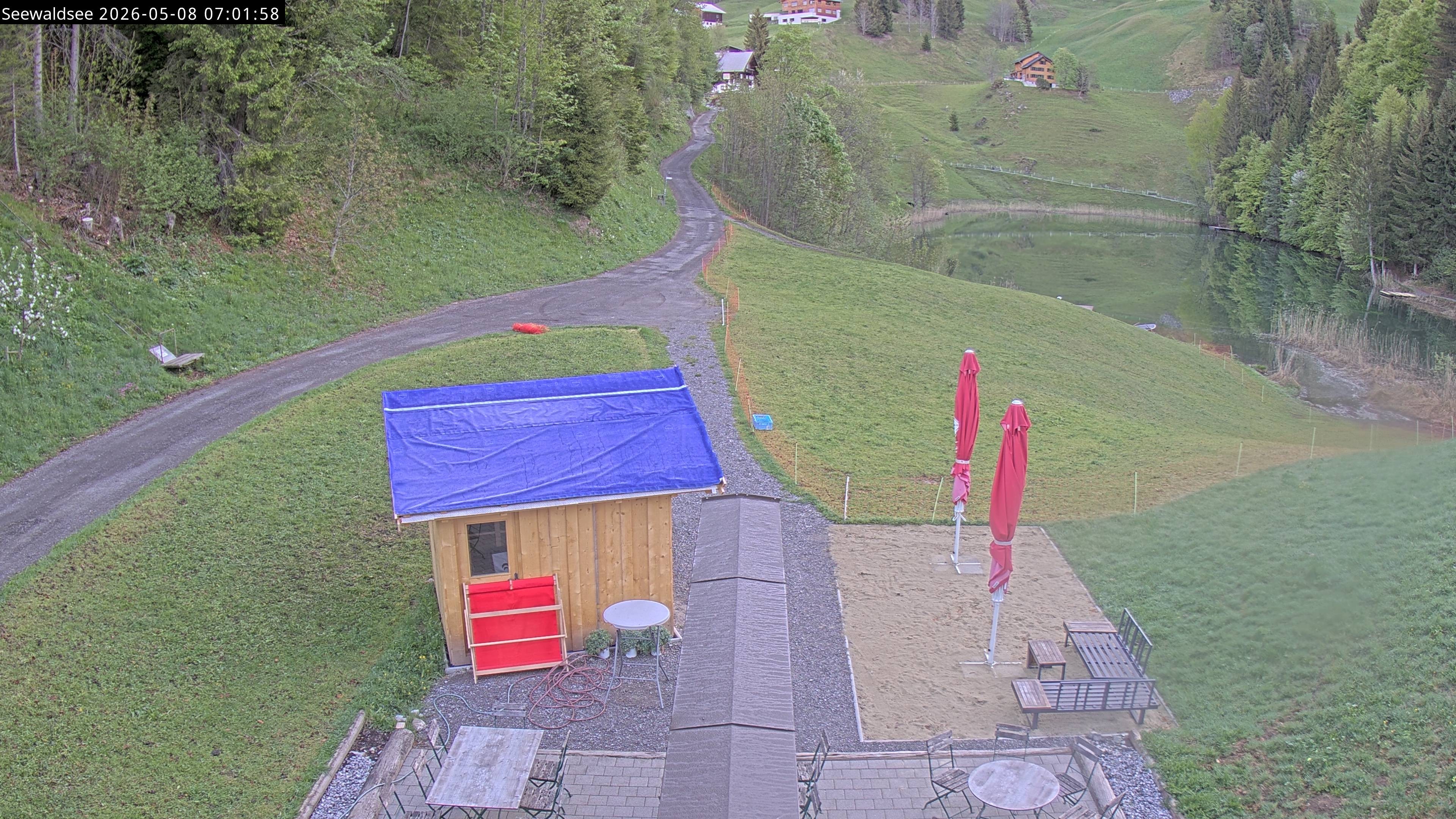 Archiv Foto Webcam Fontanella: Seewaldsee
