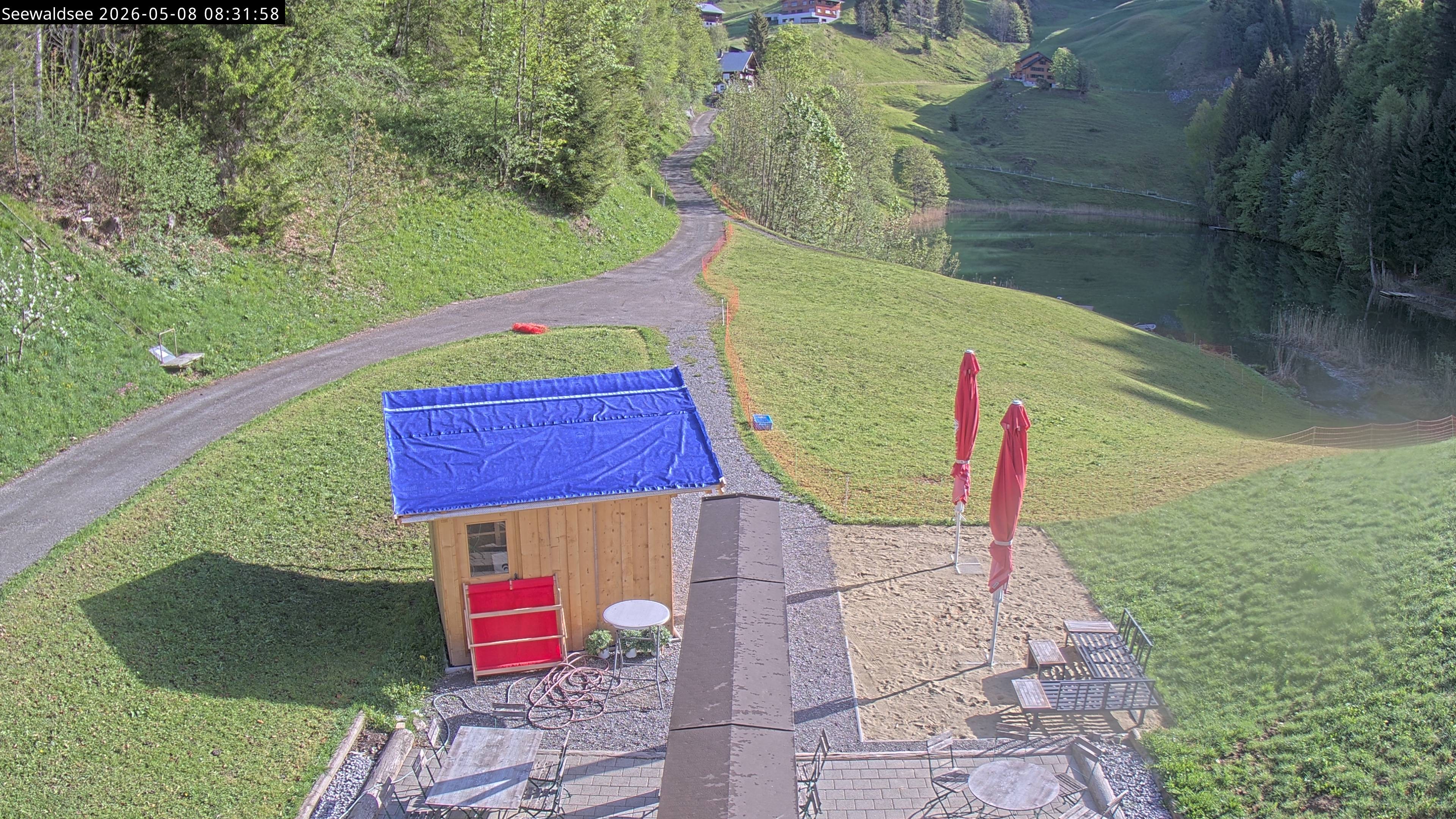 Archiv Foto Webcam Fontanella: Seewaldsee