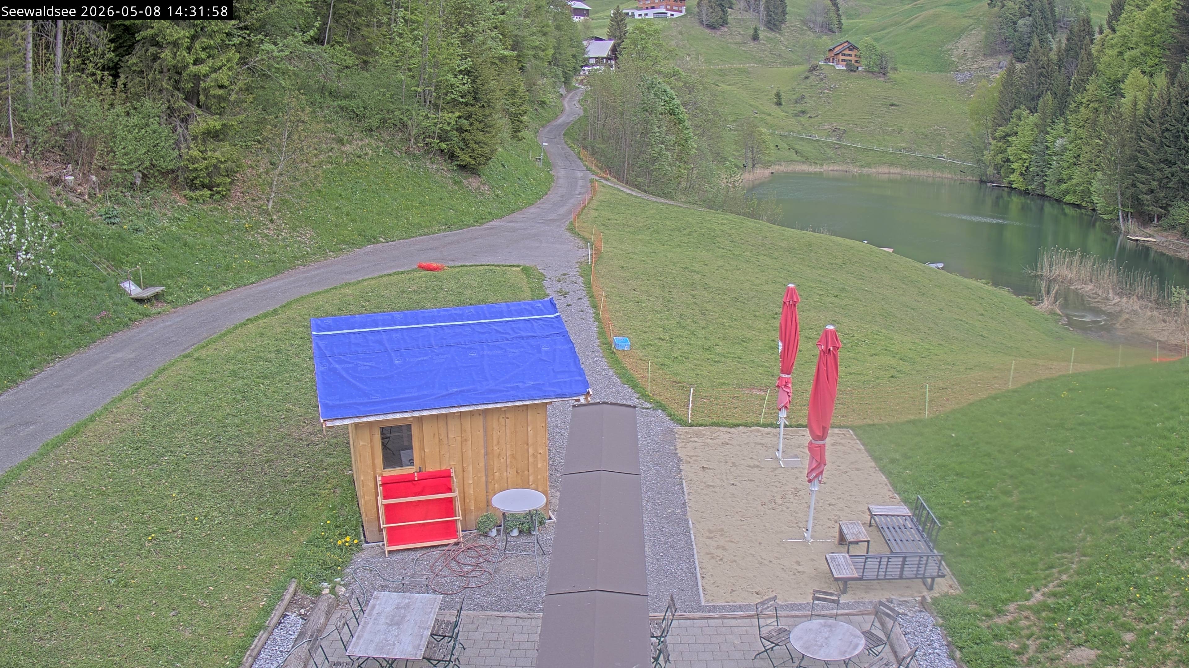 Archiv Foto Webcam Fontanella: Seewaldsee