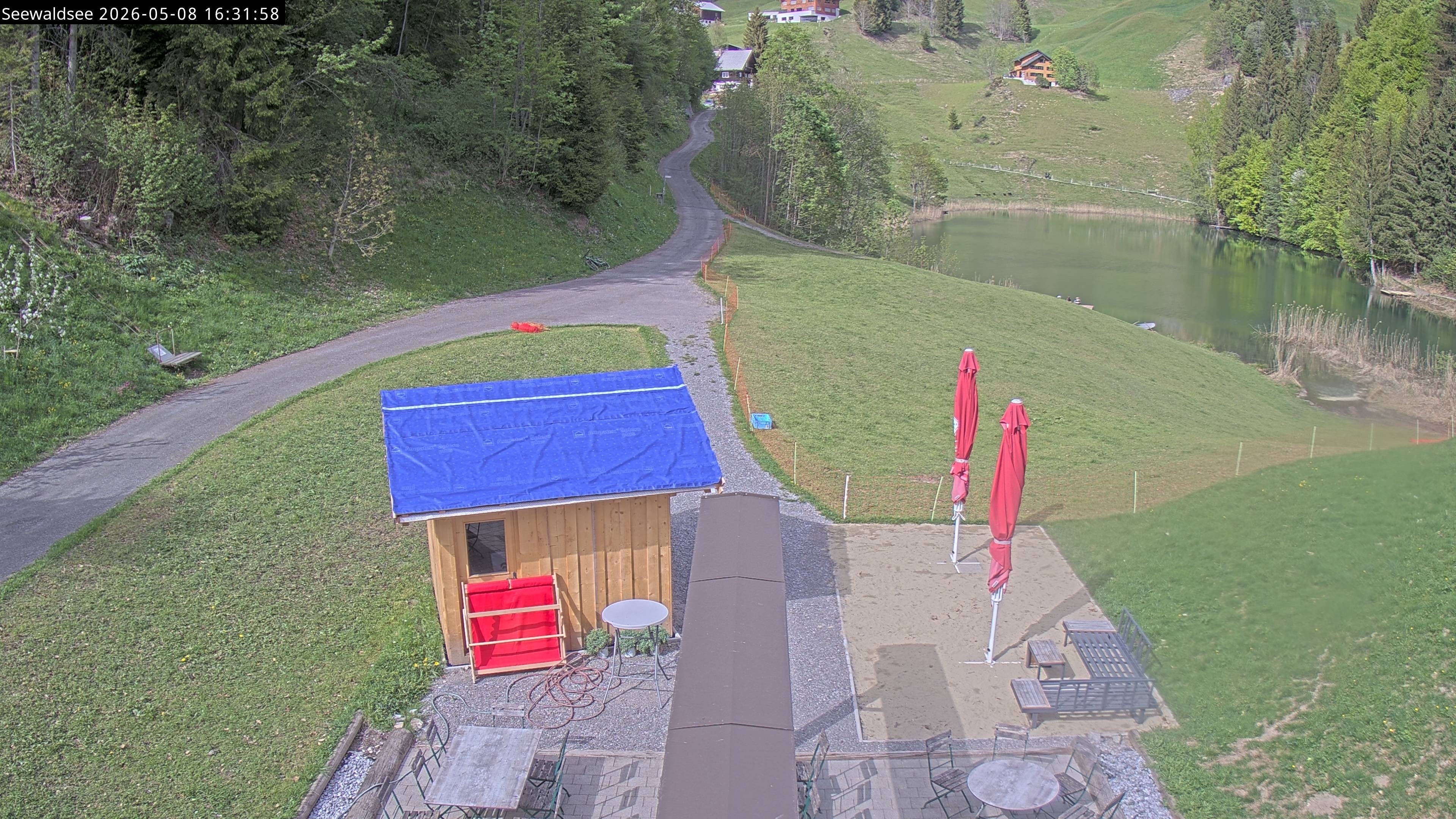 Archiv Foto Webcam Fontanella: Seewaldsee