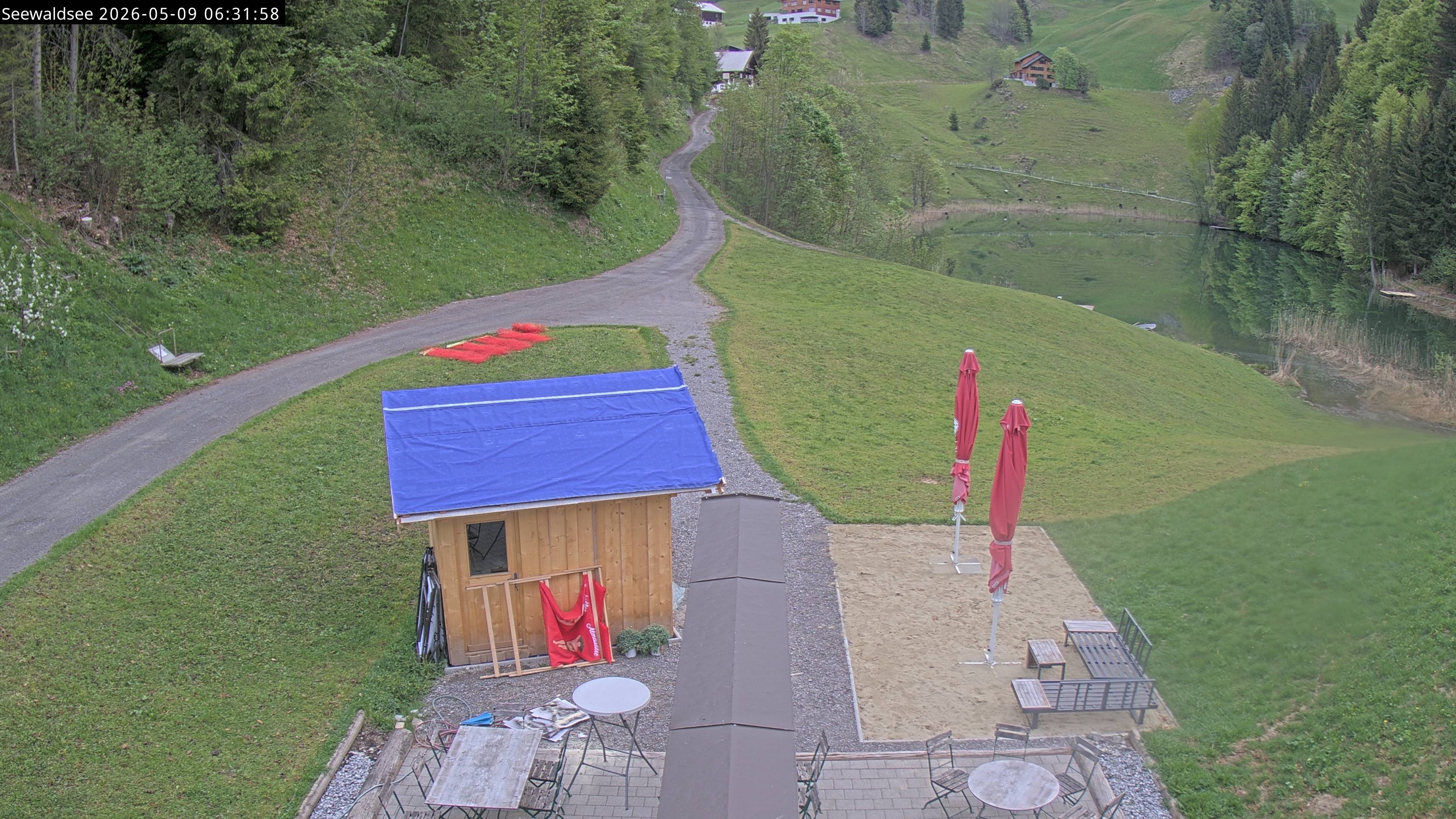 Archiv Foto Webcam Fontanella: Seewaldsee