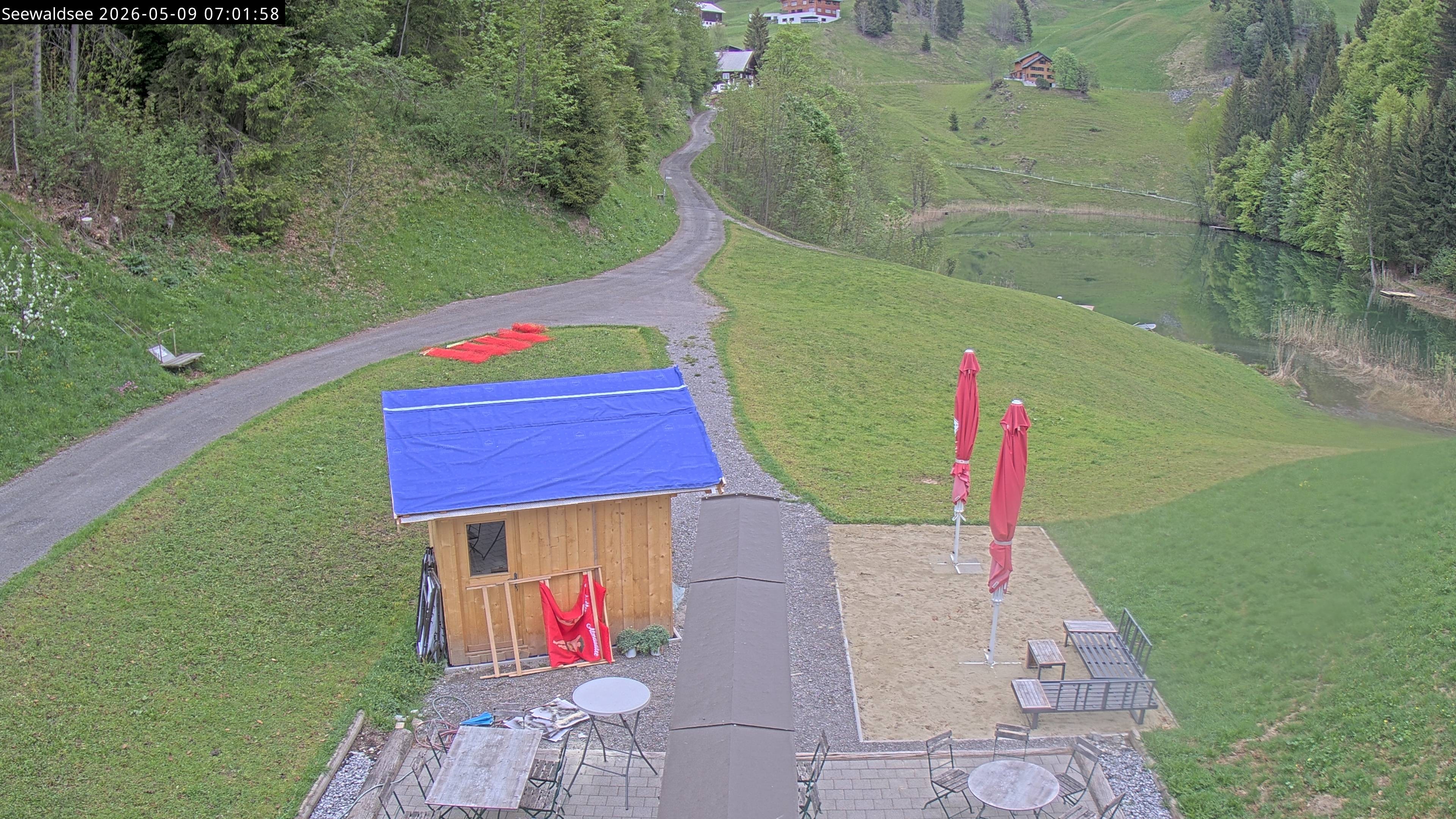 Archiv Foto Webcam Fontanella: Seewaldsee