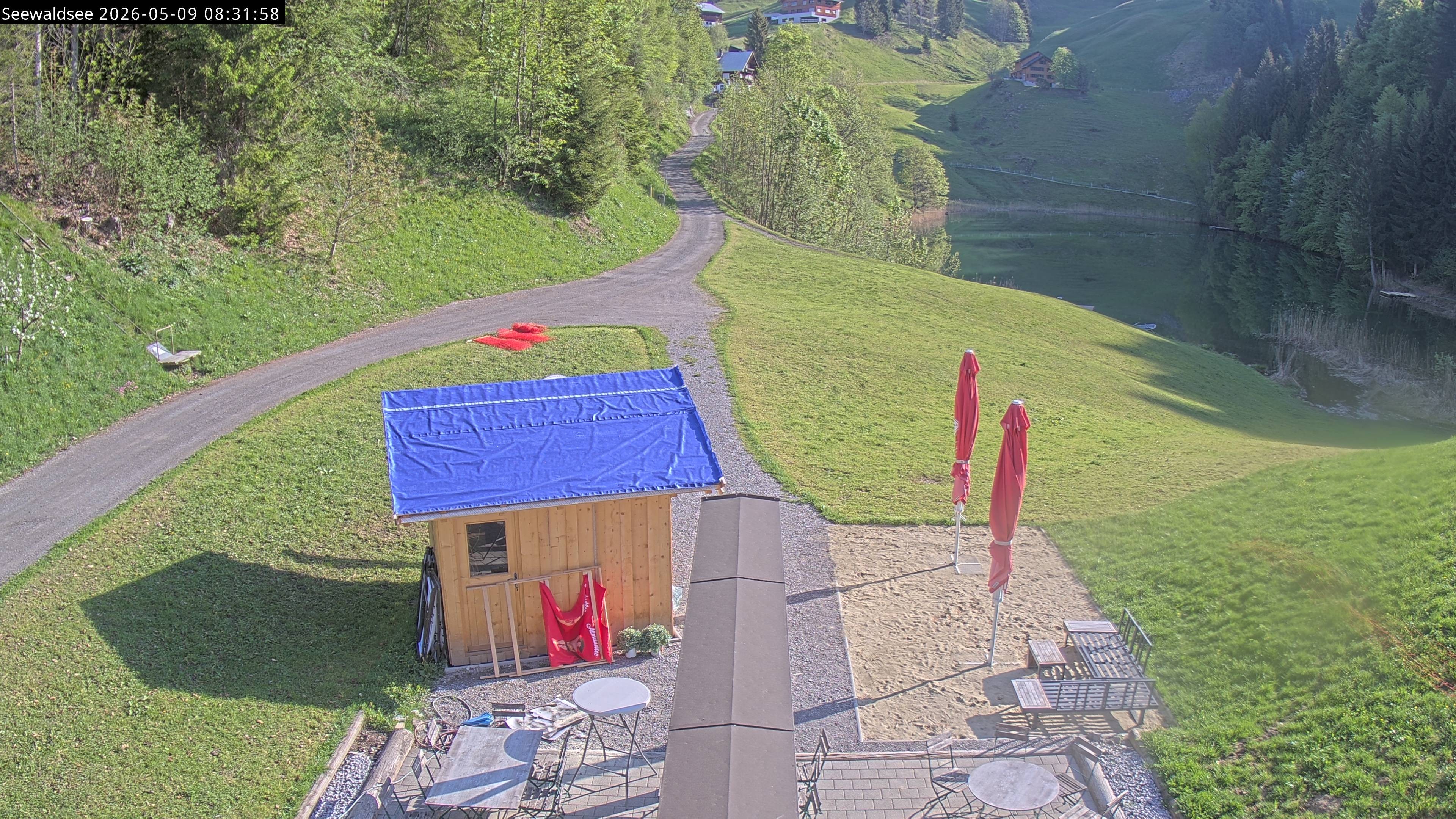 Archiv Foto Webcam Fontanella: Seewaldsee
