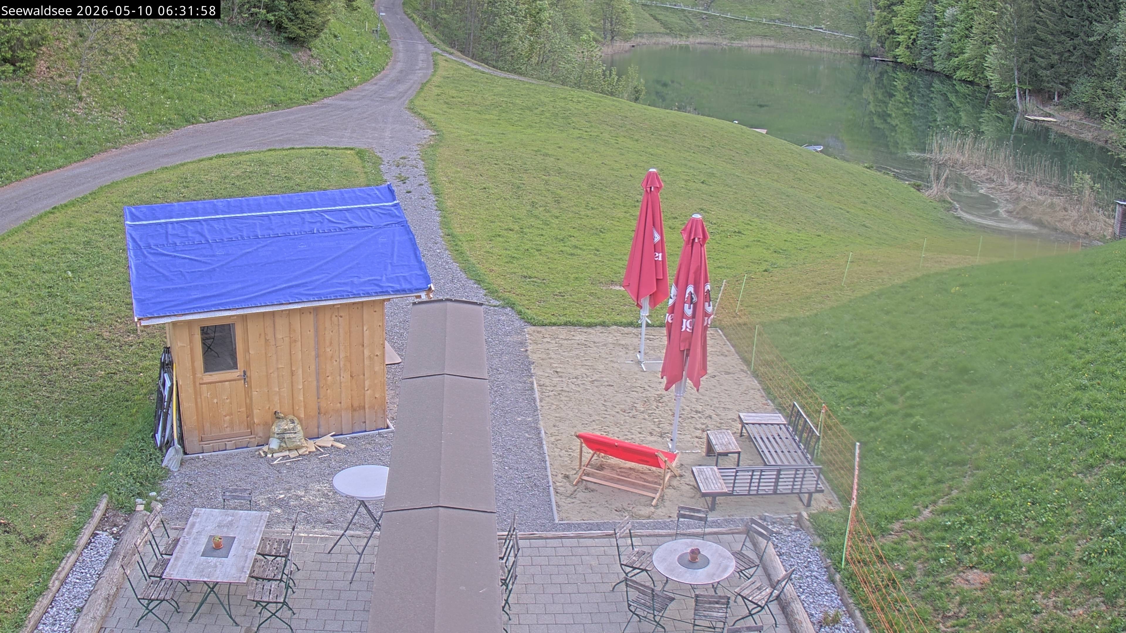Archiv Foto Webcam Fontanella: Seewaldsee