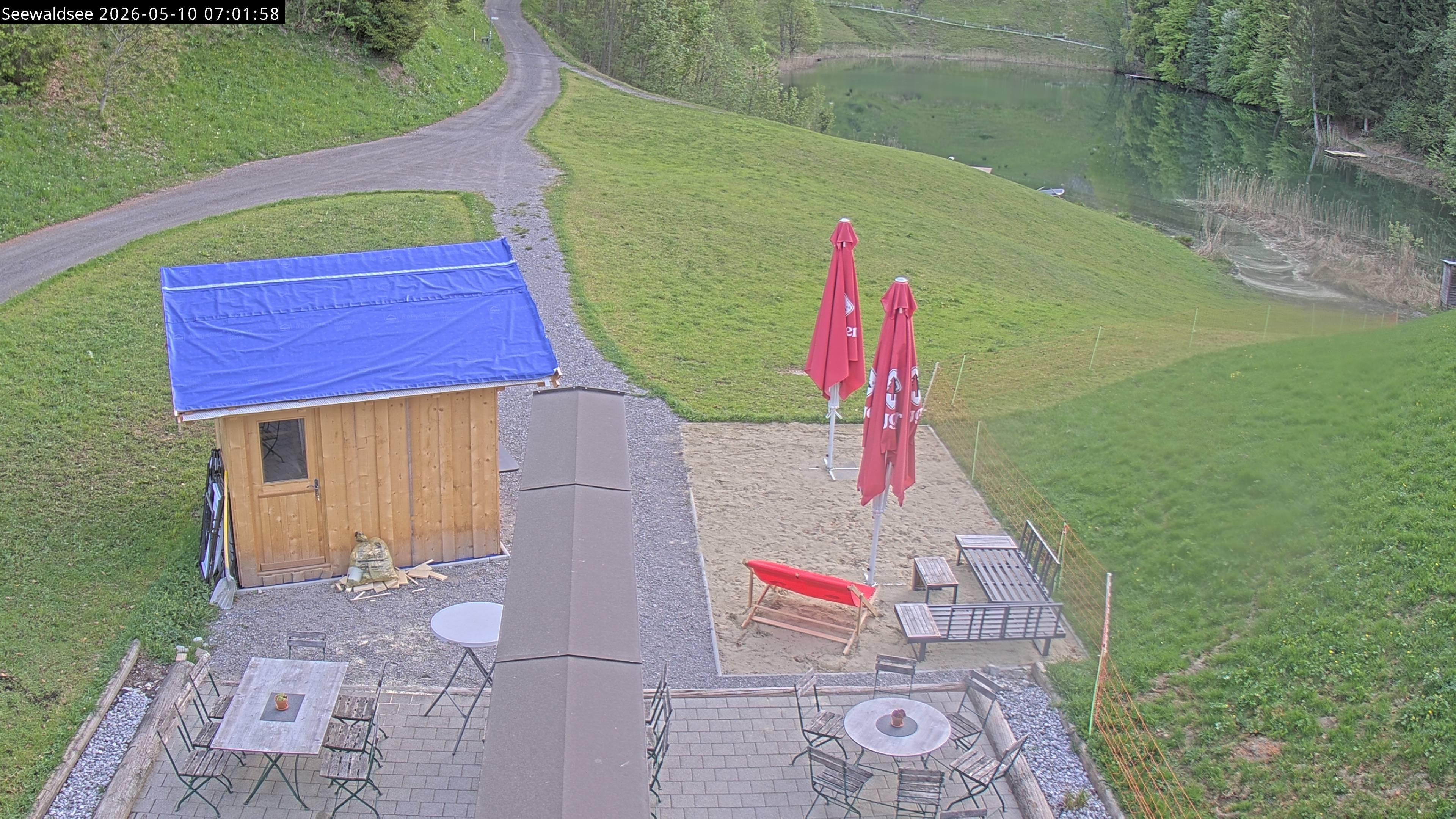 Archiv Foto Webcam Fontanella: Seewaldsee