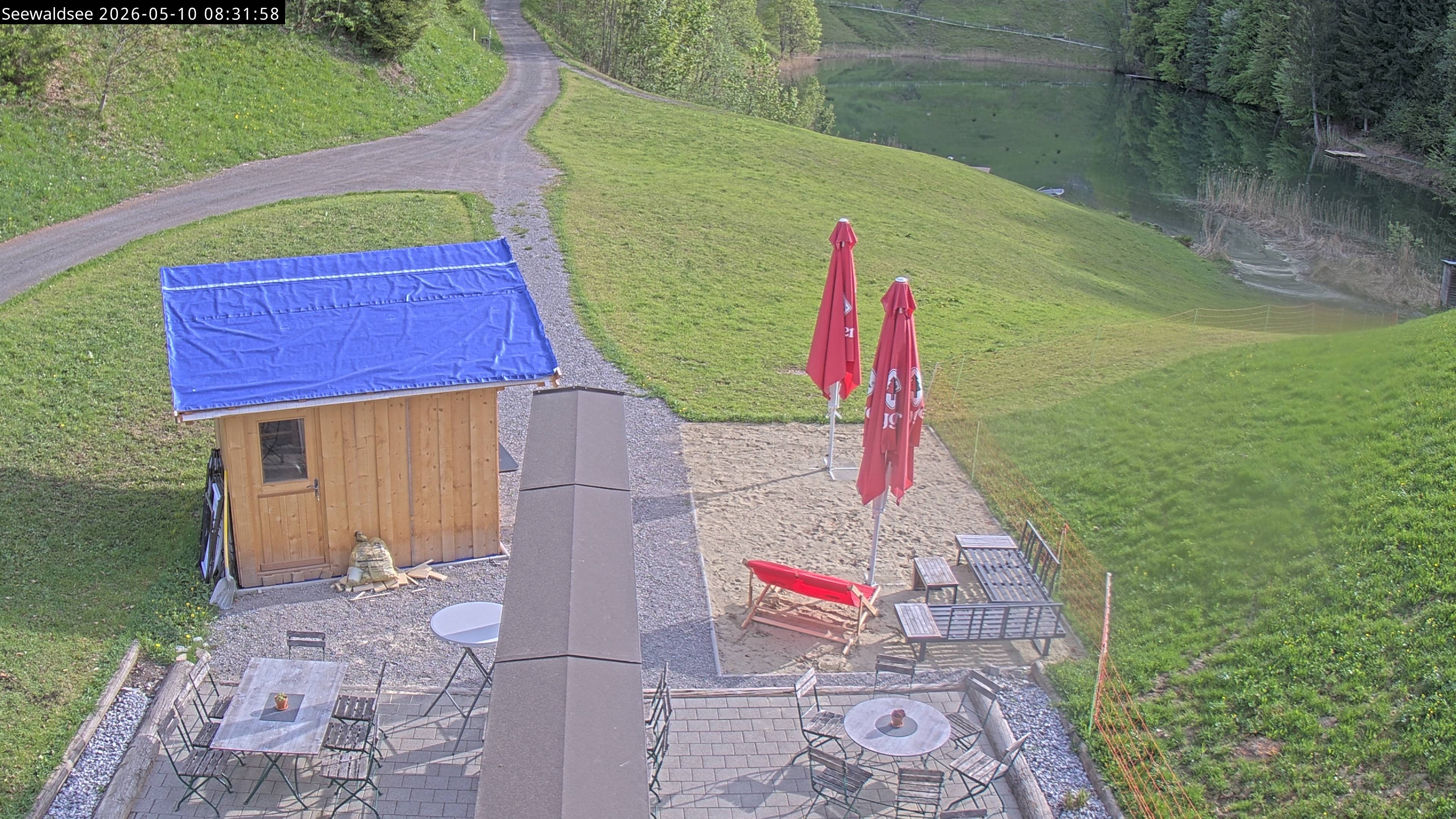 Archiv Foto Webcam Fontanella: Seewaldsee