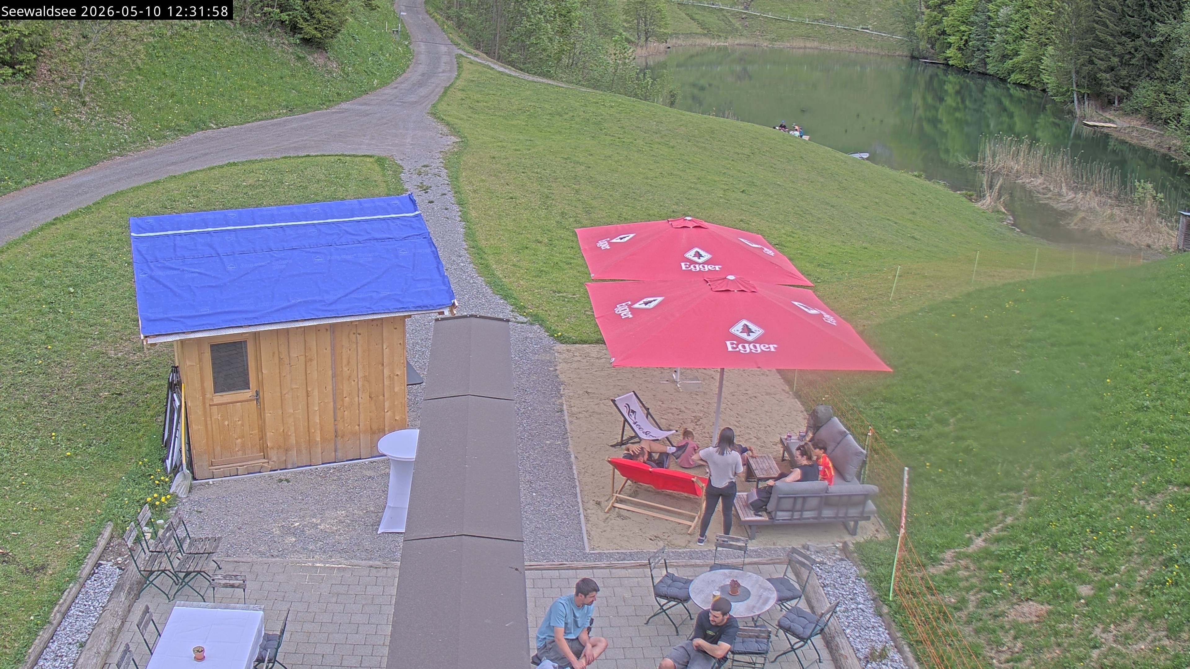 Archiv Foto Webcam Fontanella: Seewaldsee