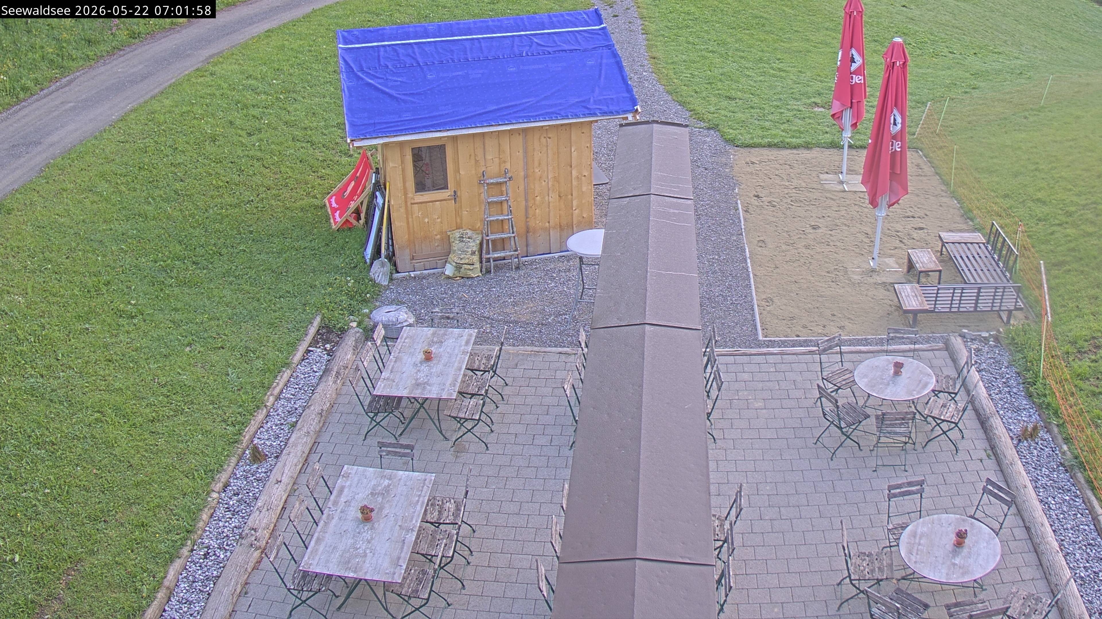 Archiv Foto Webcam Fontanella: Seewaldsee
