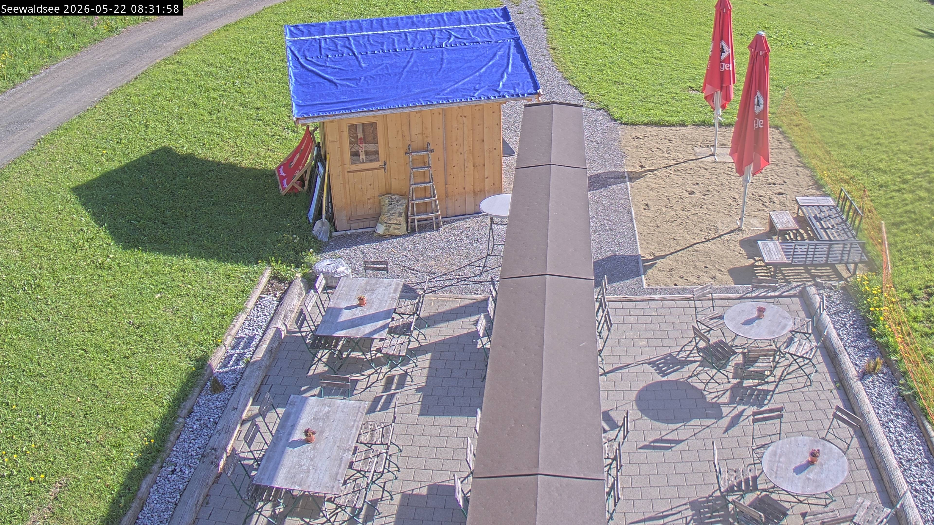 Archiv Foto Webcam Fontanella: Seewaldsee