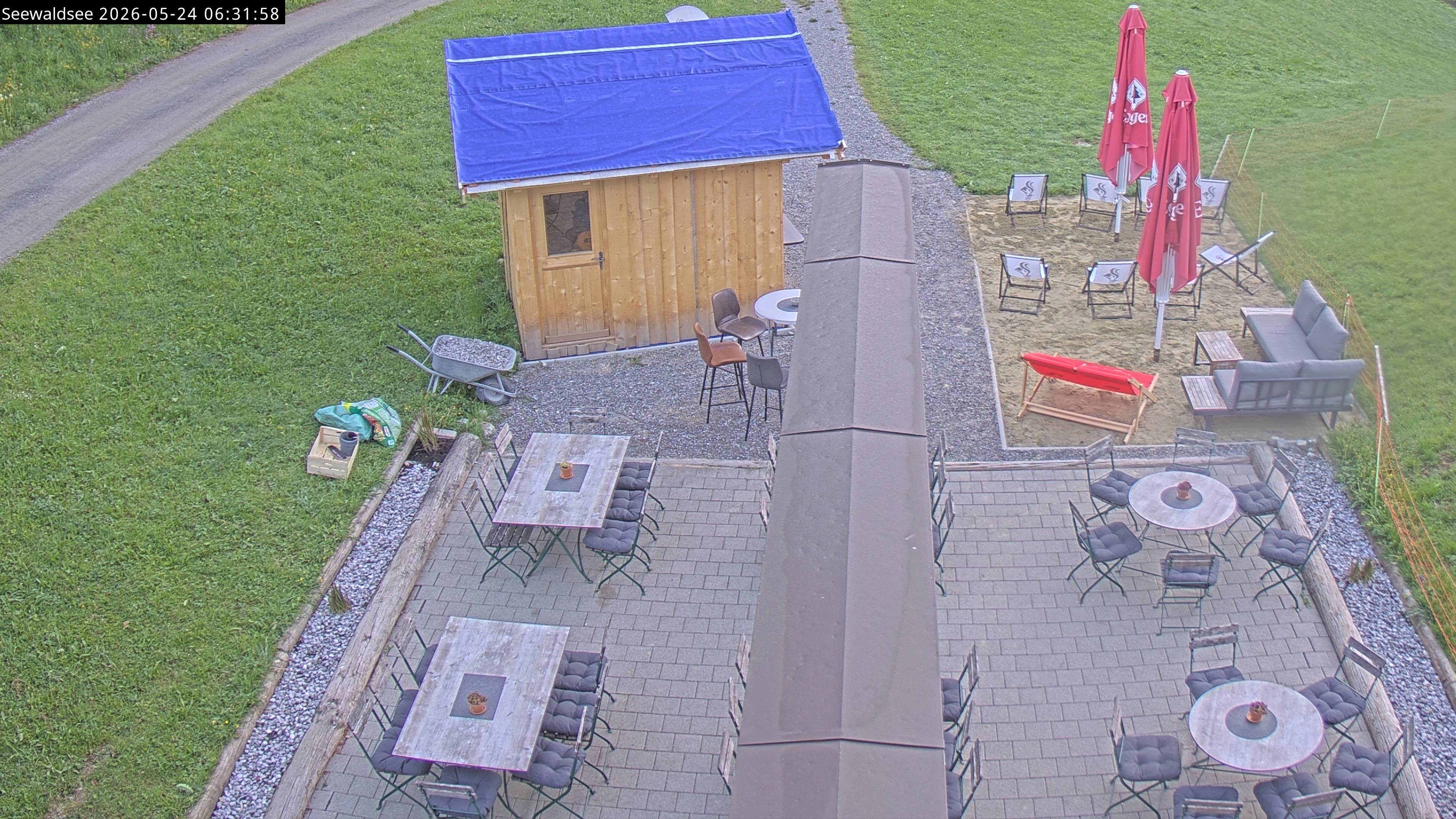 Archiv Foto Webcam Fontanella: Seewaldsee