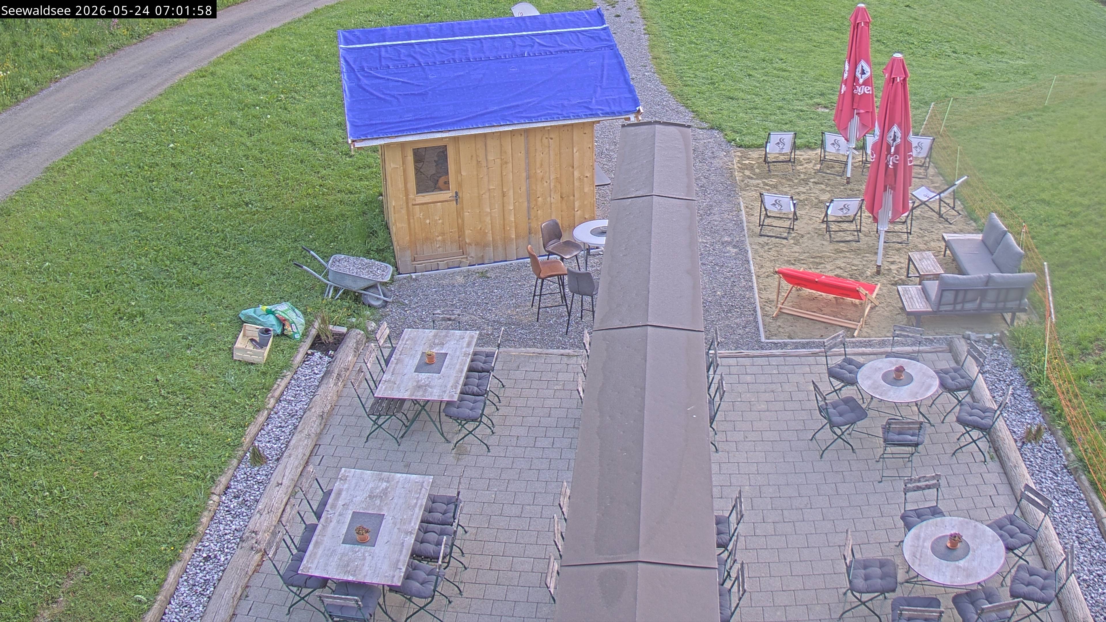 Archiv Foto Webcam Fontanella: Seewaldsee