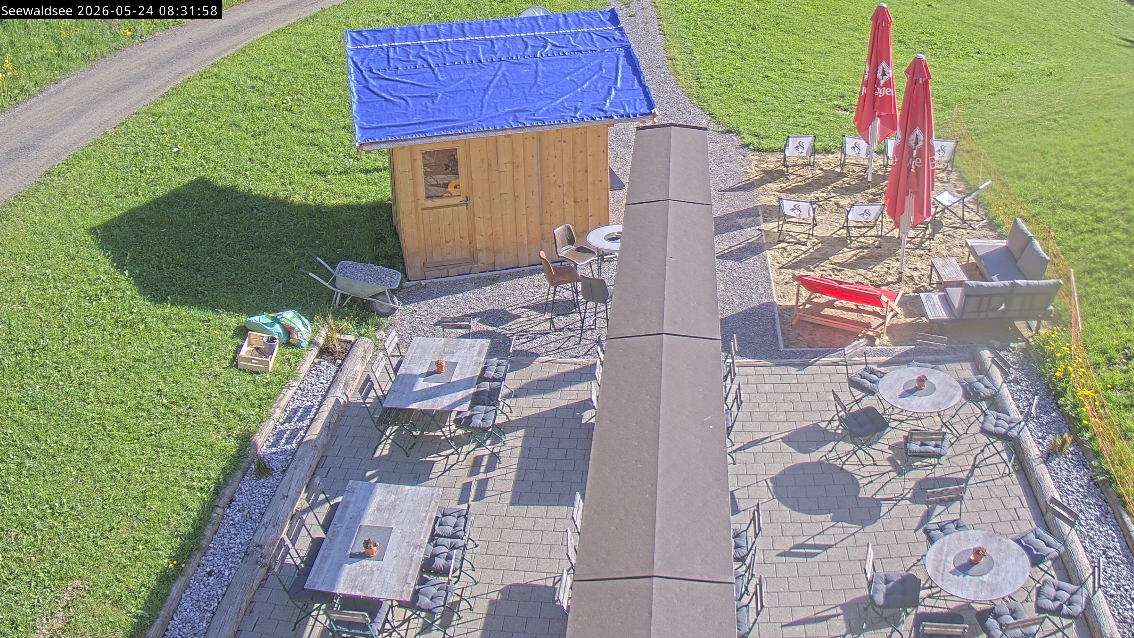 Archiv Foto Webcam Fontanella: Seewaldsee