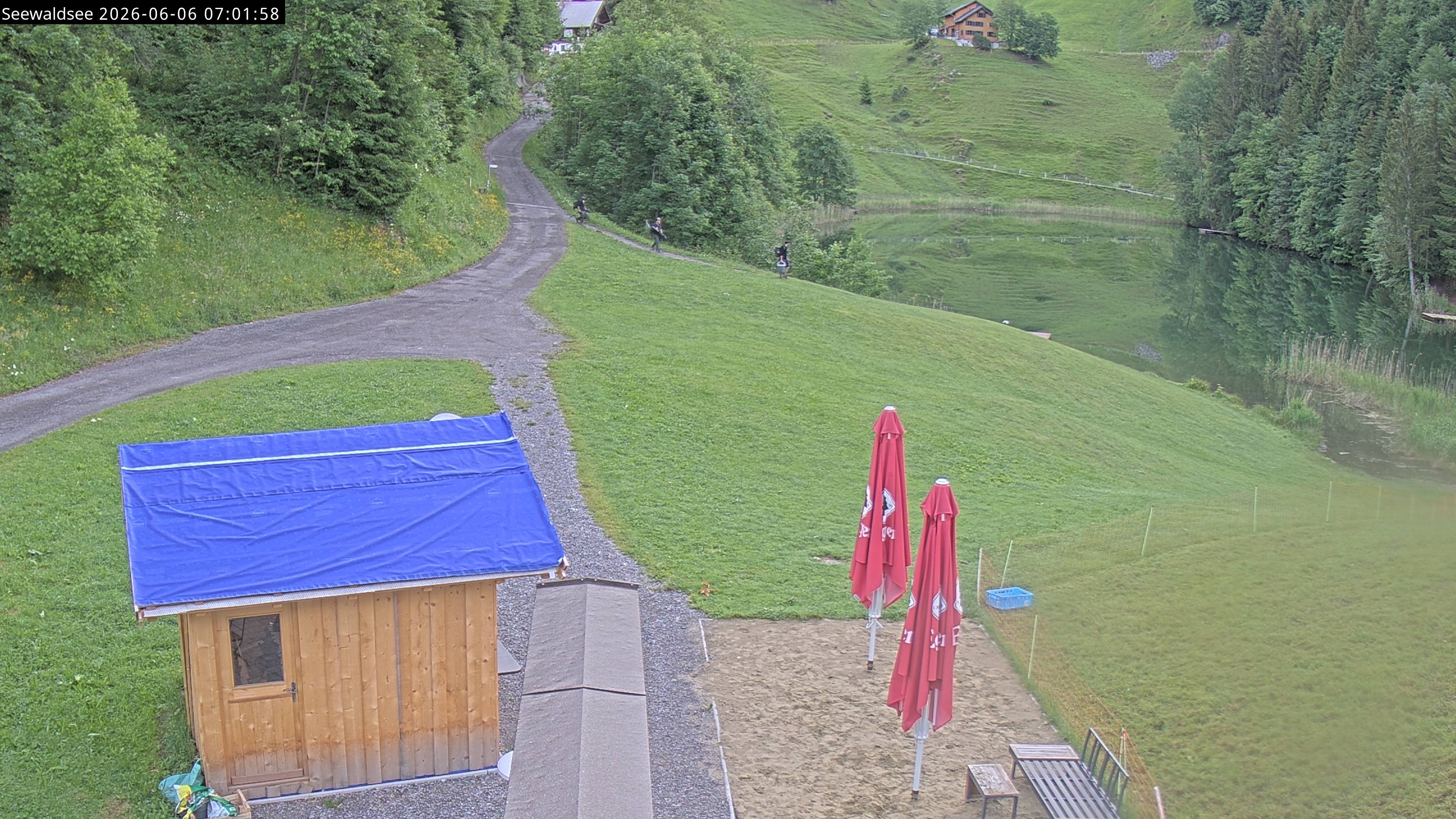 Archiv Foto Webcam Fontanella: Seewaldsee