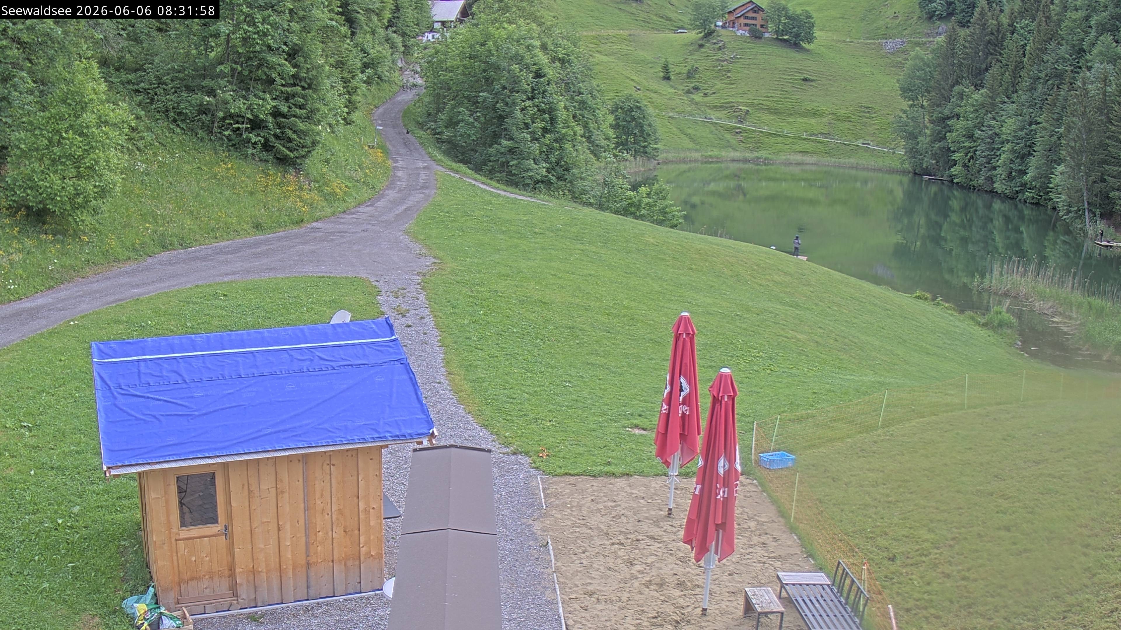 Archiv Foto Webcam Fontanella: Seewaldsee