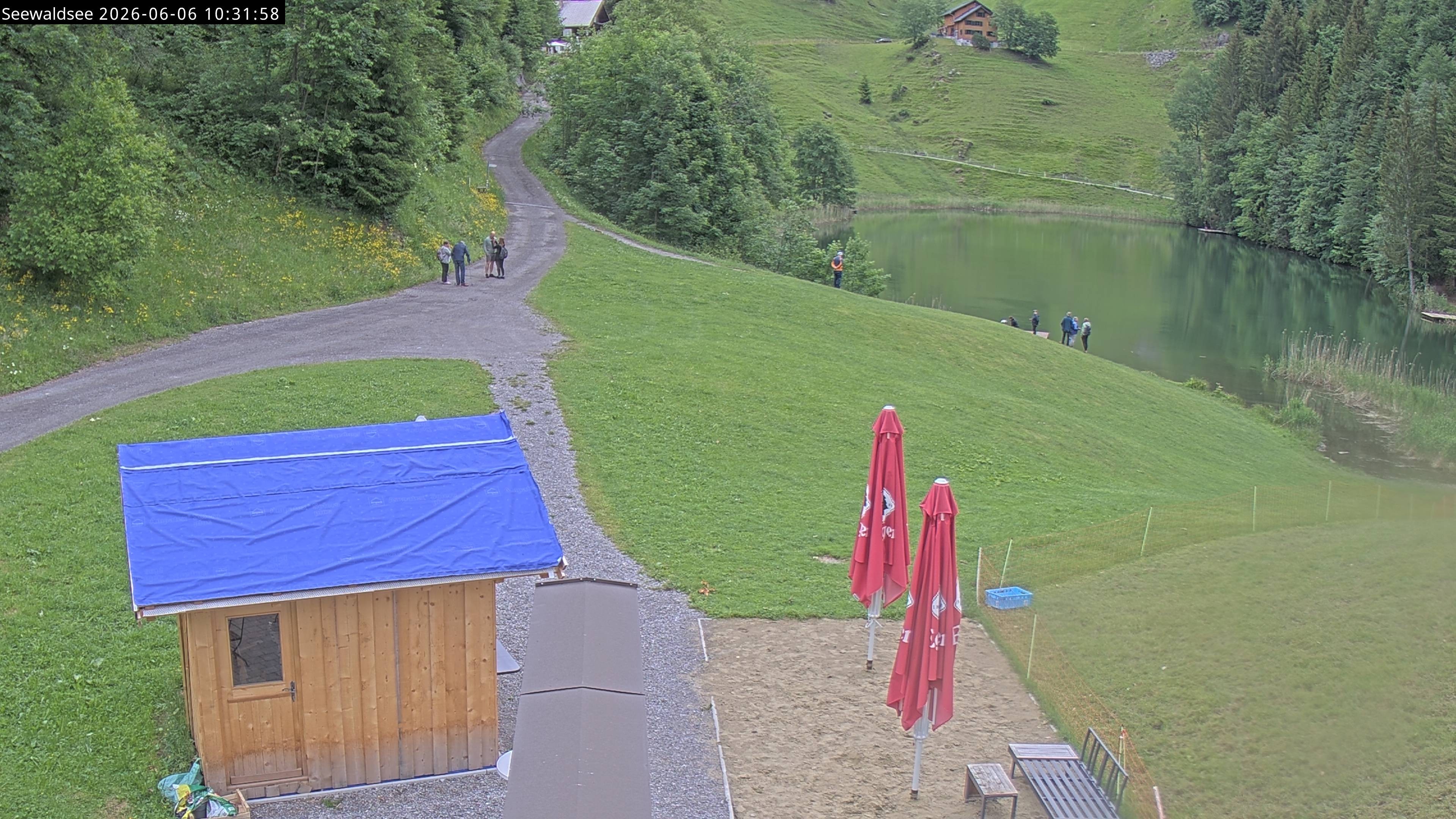 Archiv Foto Webcam Fontanella: Seewaldsee