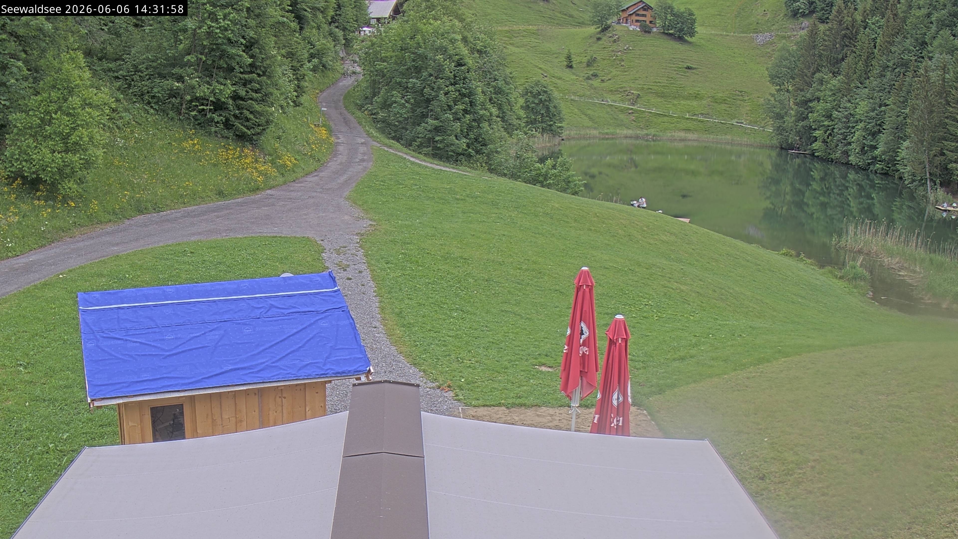 Archiv Foto Webcam Fontanella: Seewaldsee