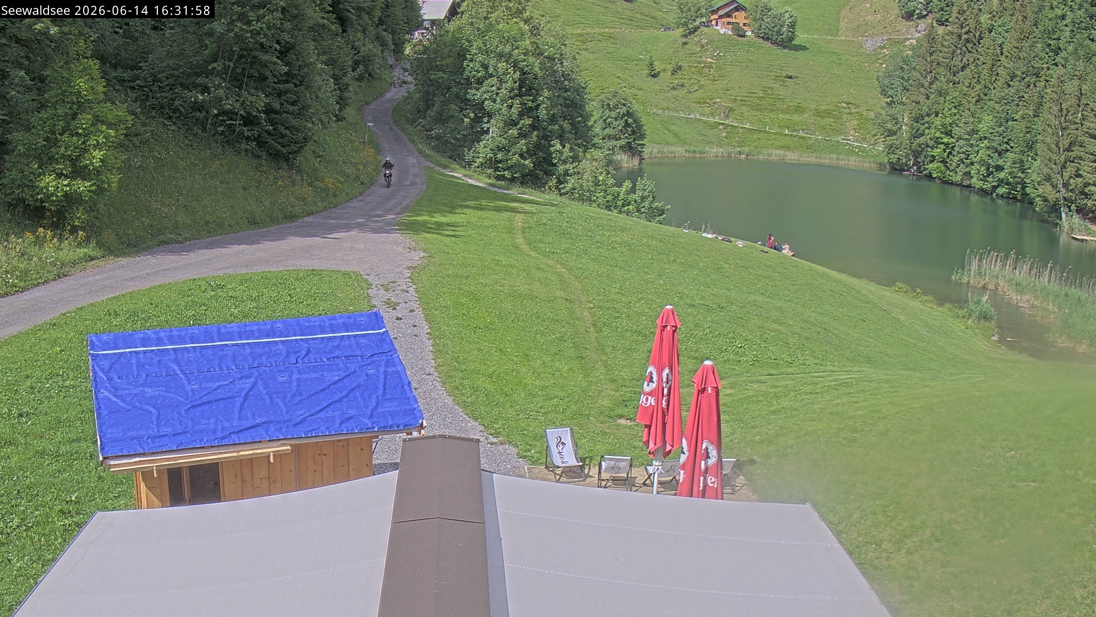 Archiv Foto Webcam Fontanella: Seewaldsee