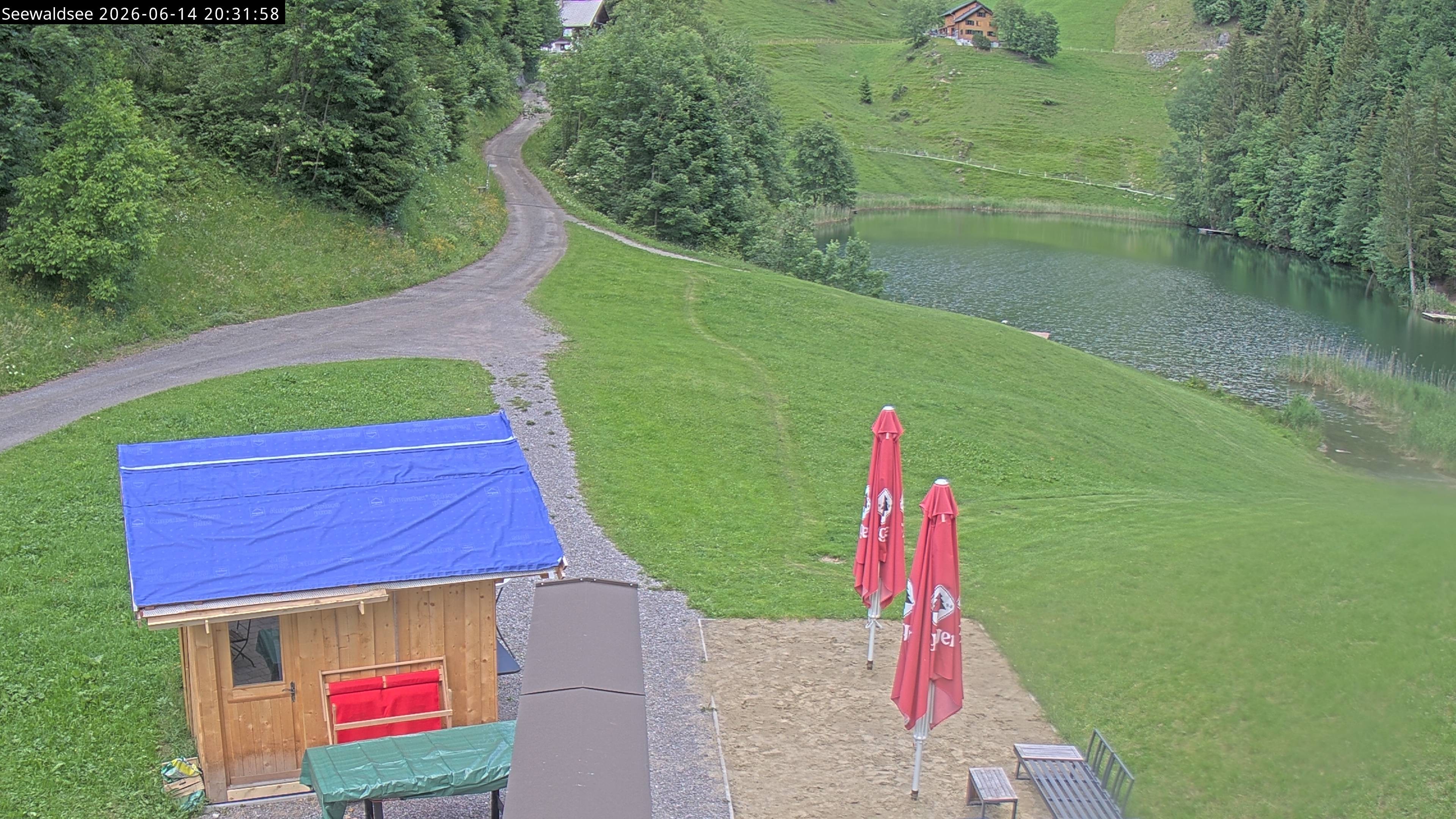 Archiv Foto Webcam Fontanella: Seewaldsee