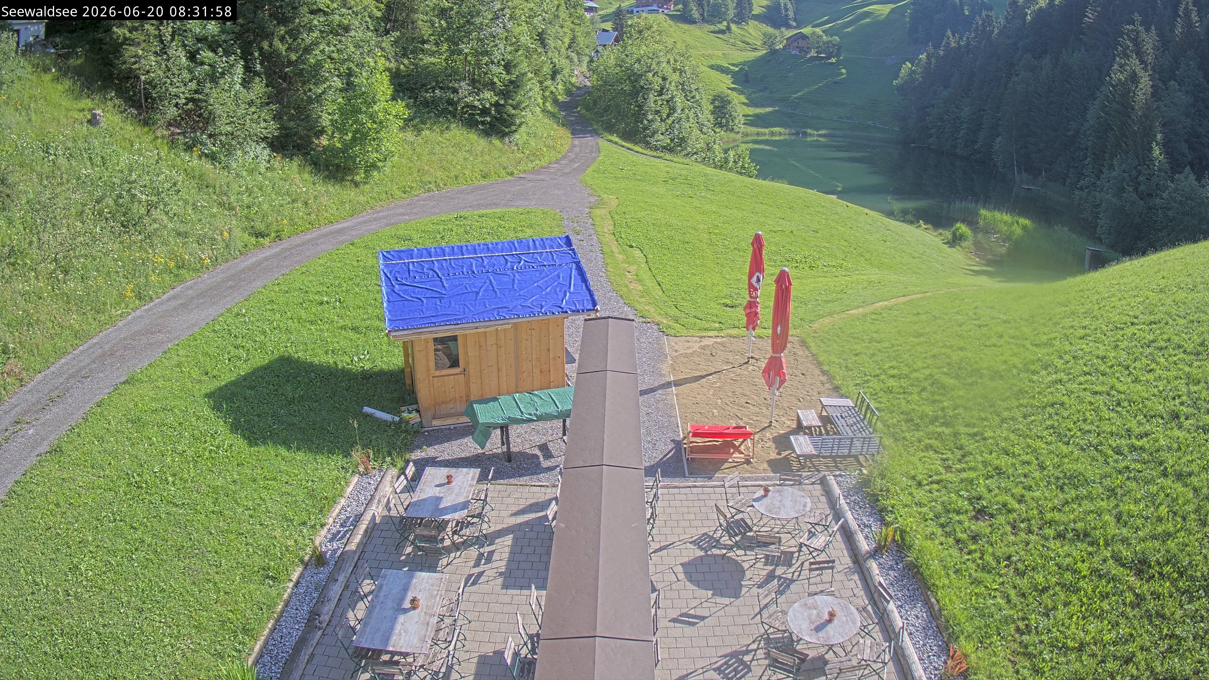 Archiv Foto Webcam Fontanella: Seewaldsee