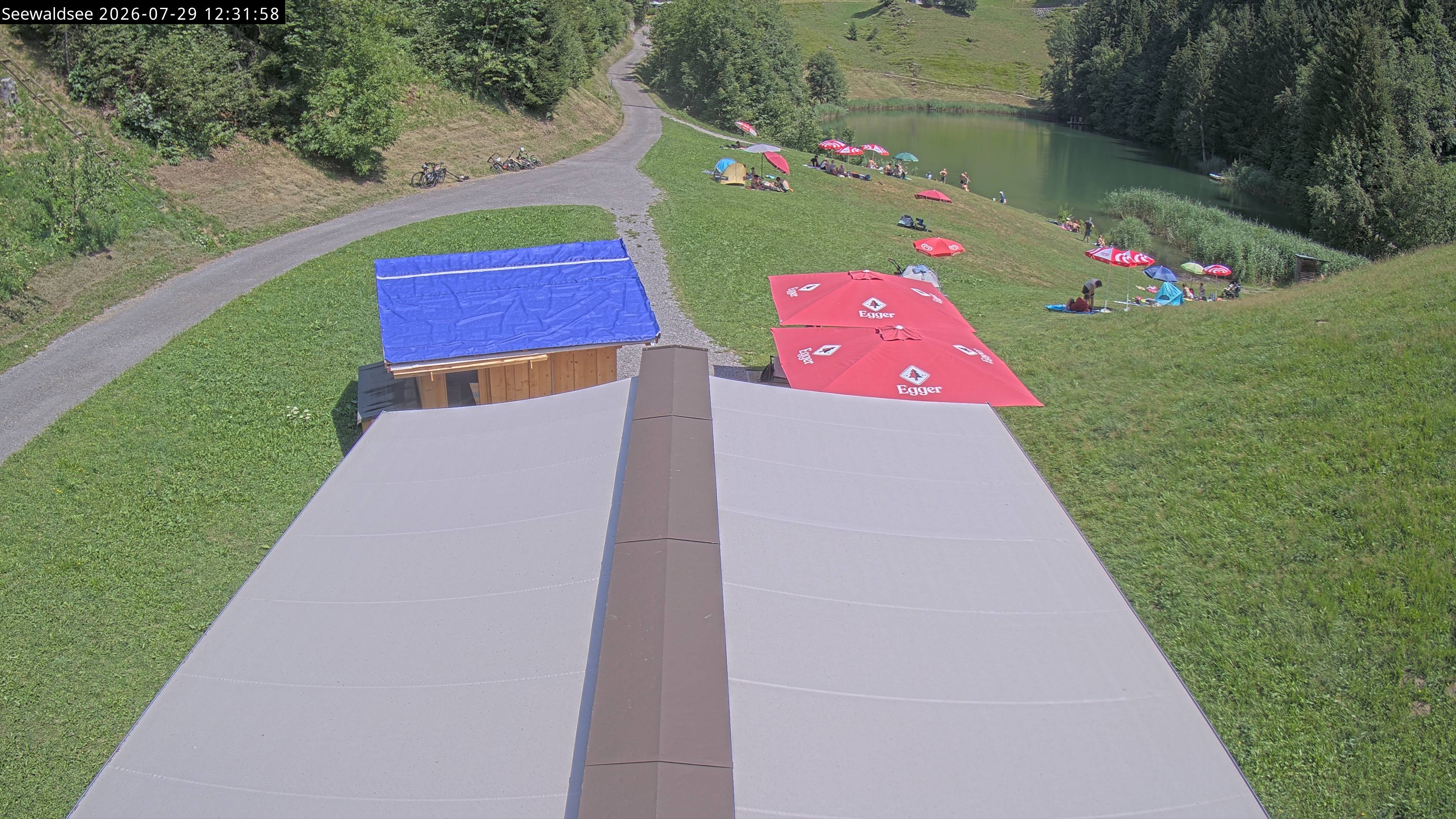 Archiv Foto Webcam Fontanella: Seewaldsee