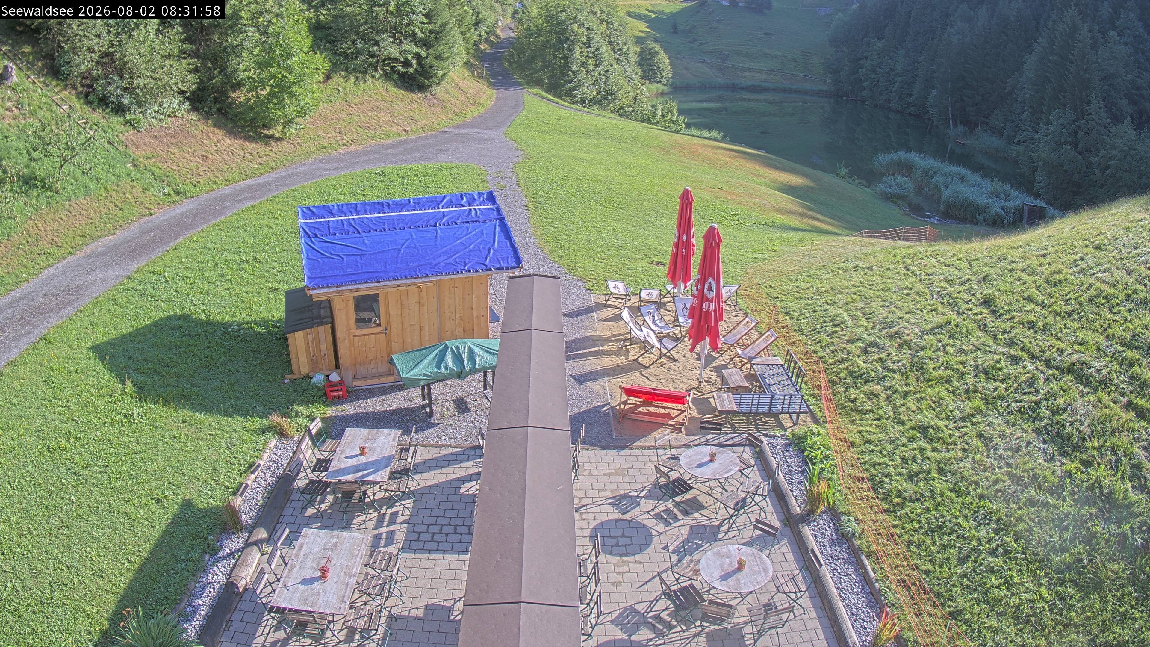Archiv Foto Webcam Fontanella: Seewaldsee