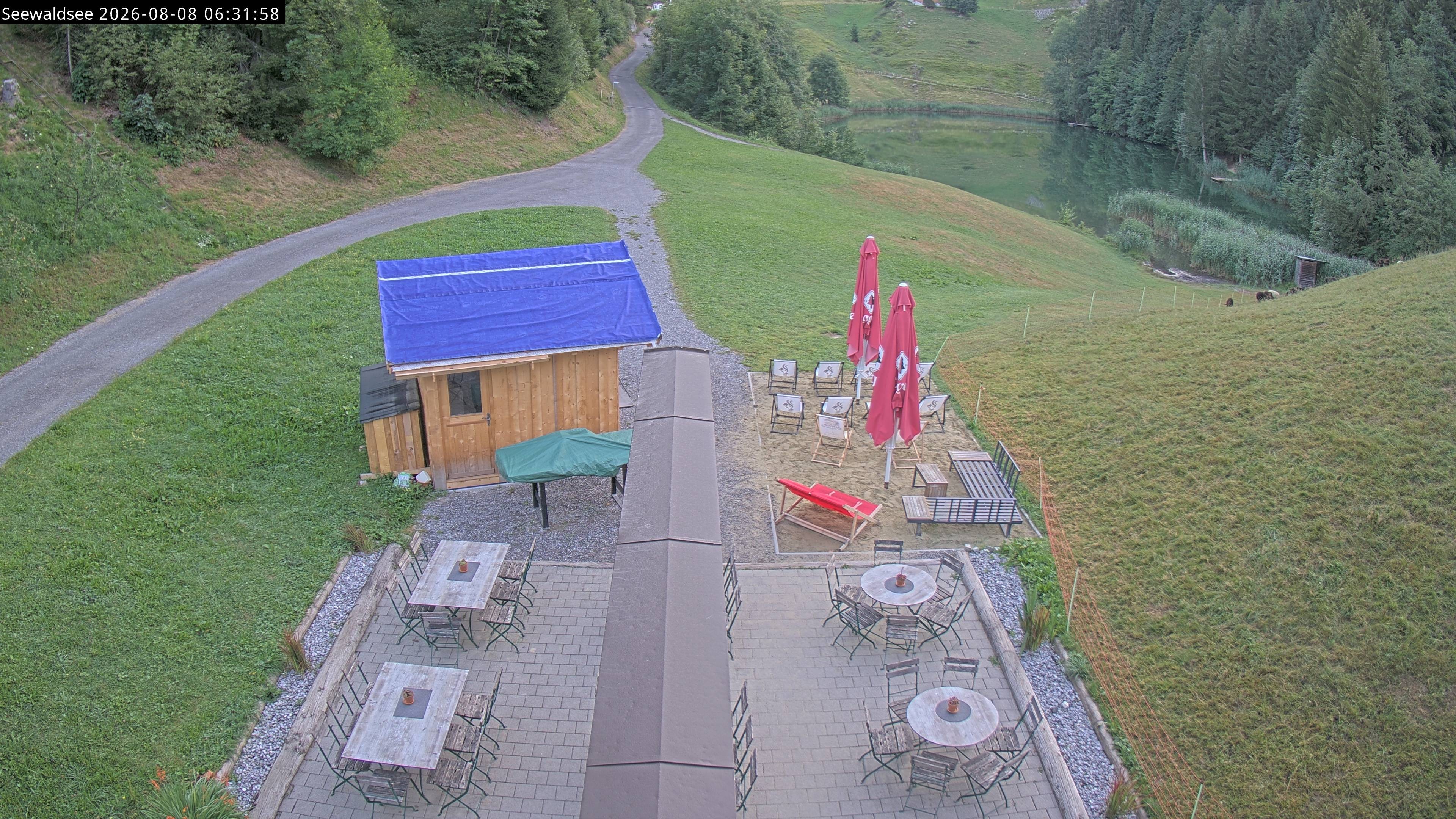 Archiv Foto Webcam Fontanella: Seewaldsee
