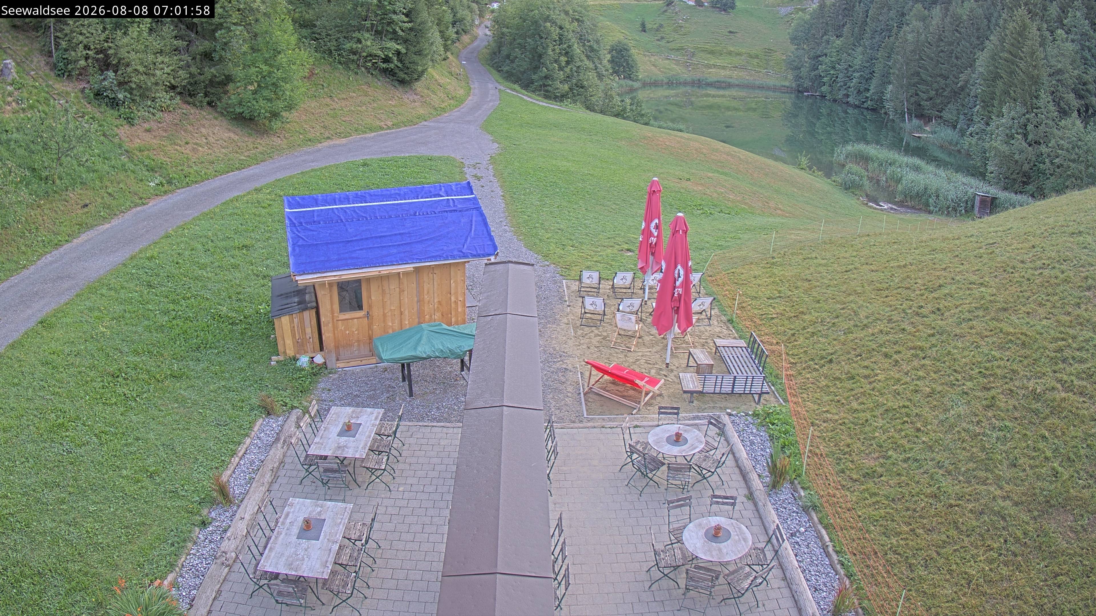 Archiv Foto Webcam Fontanella: Seewaldsee