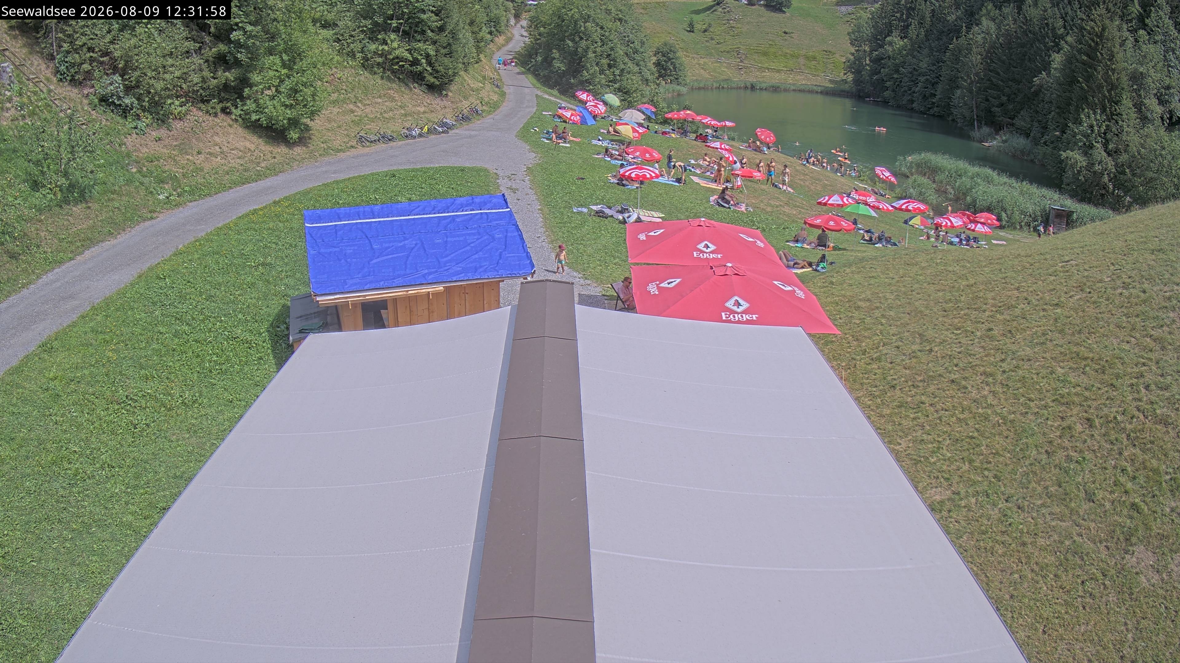Archiv Foto Webcam Fontanella: Seewaldsee