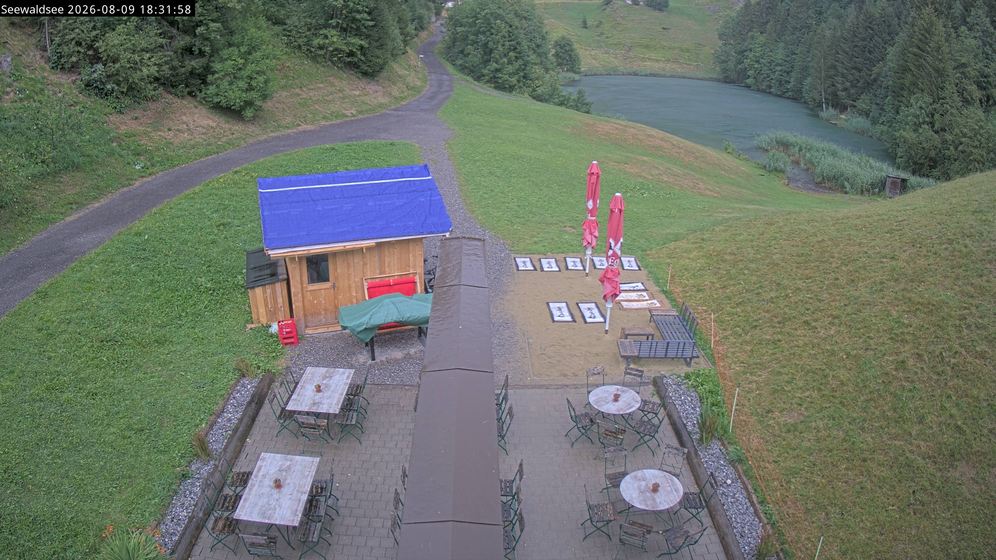 Archiv Foto Webcam Fontanella: Seewaldsee