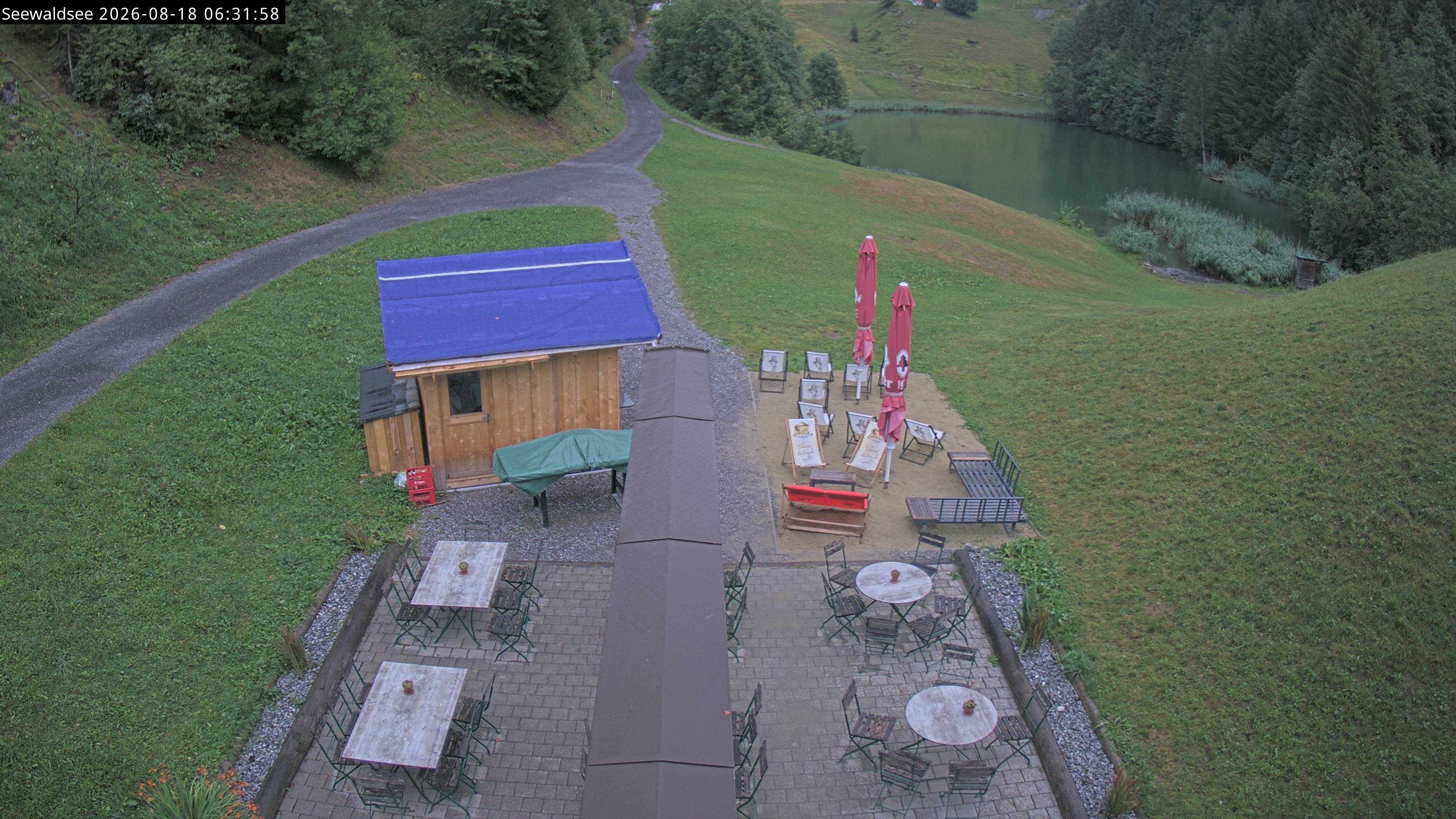 Archiv Foto Webcam Fontanella: Seewaldsee
