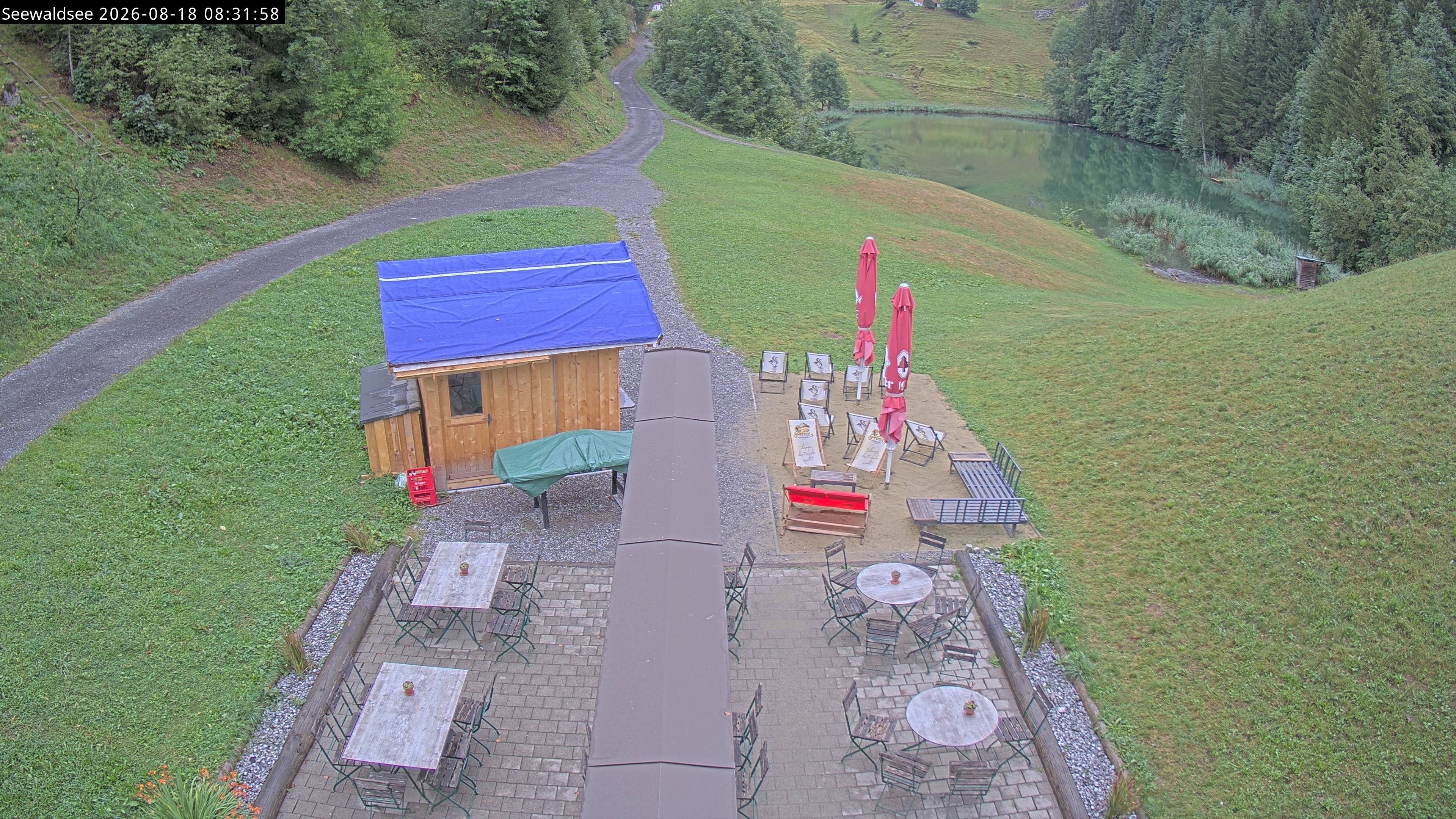 Archiv Foto Webcam Fontanella: Seewaldsee