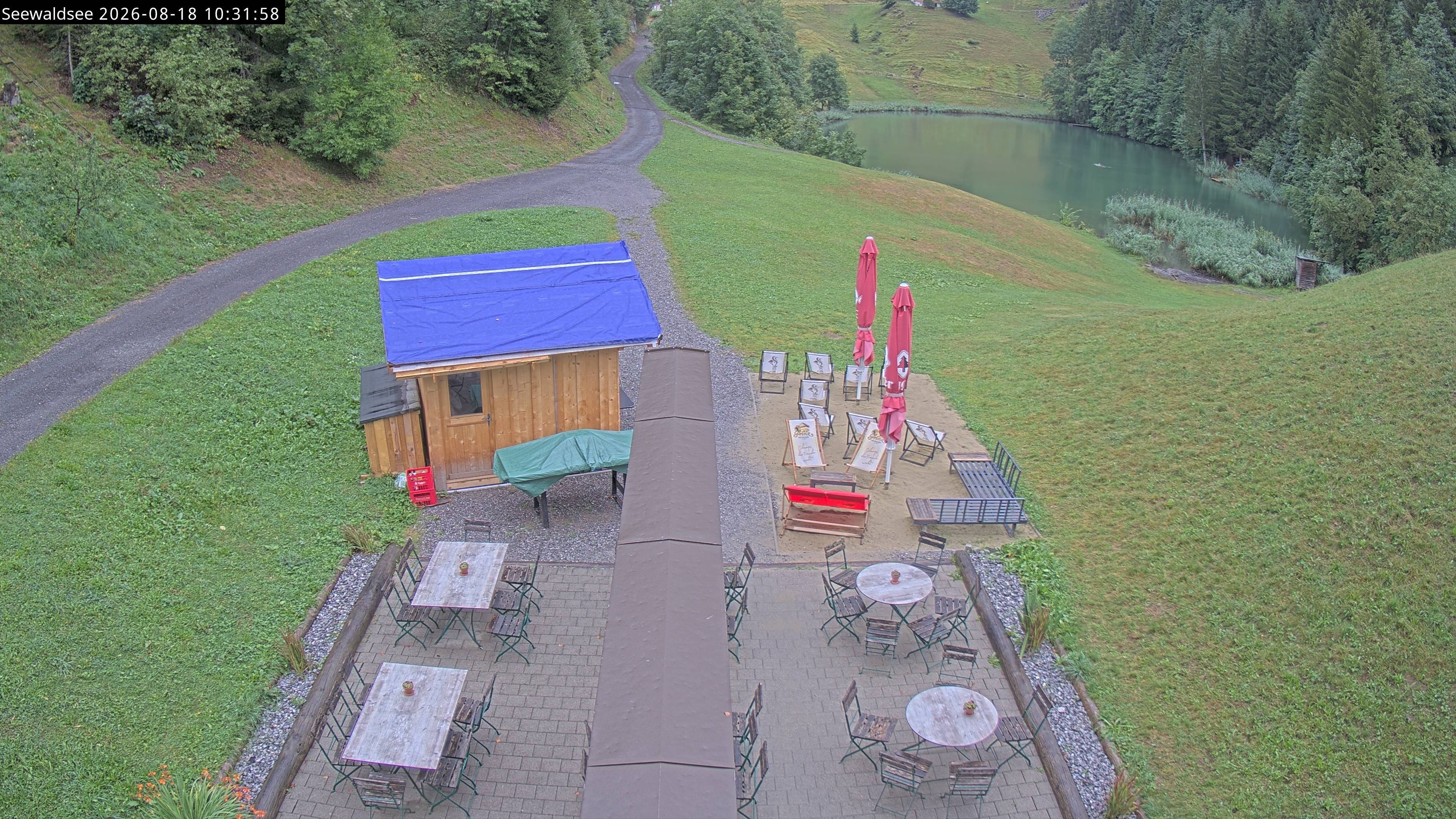 Archiv Foto Webcam Fontanella: Seewaldsee