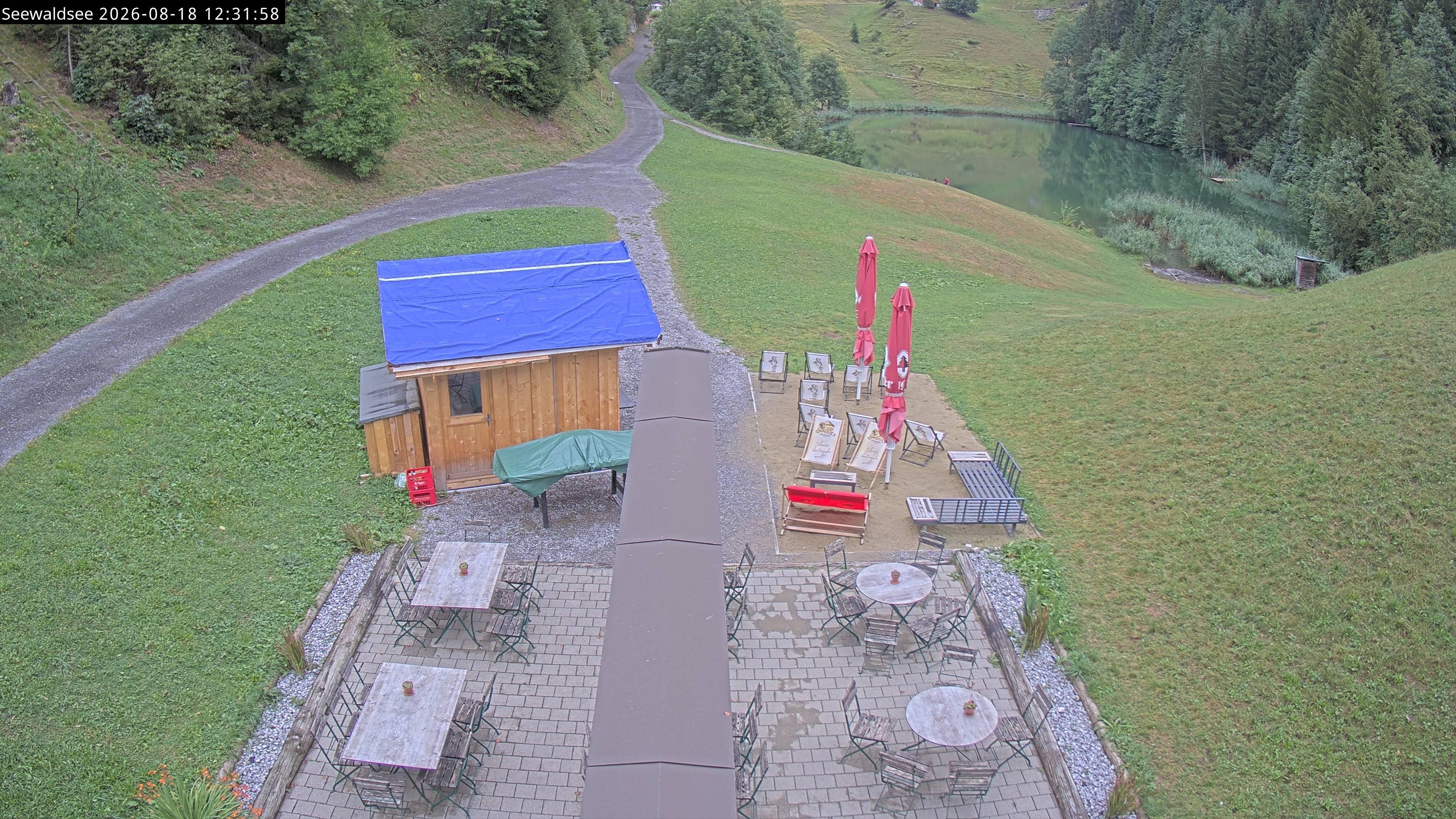 Archiv Foto Webcam Fontanella: Seewaldsee
