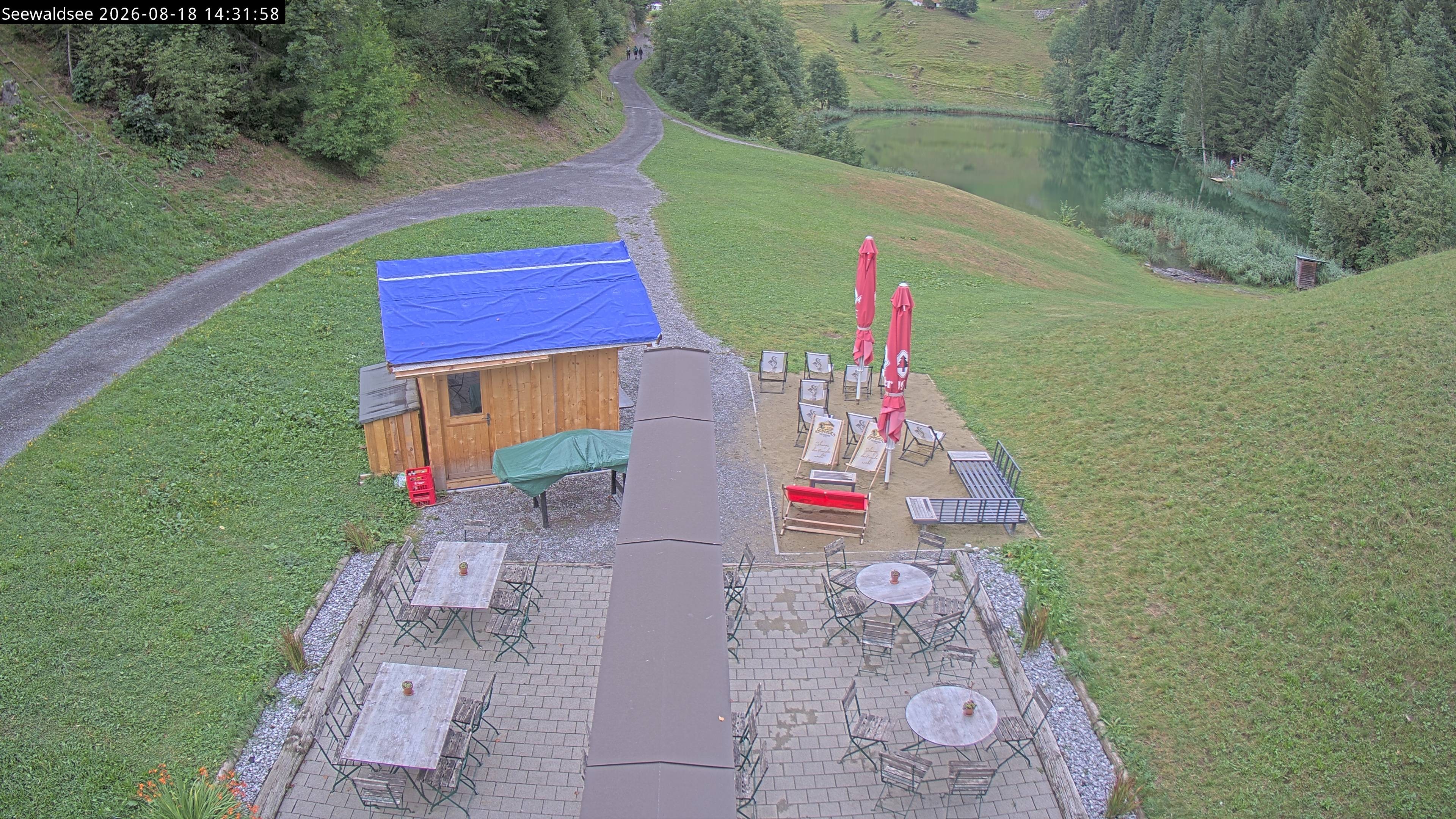 Archiv Foto Webcam Fontanella: Seewaldsee