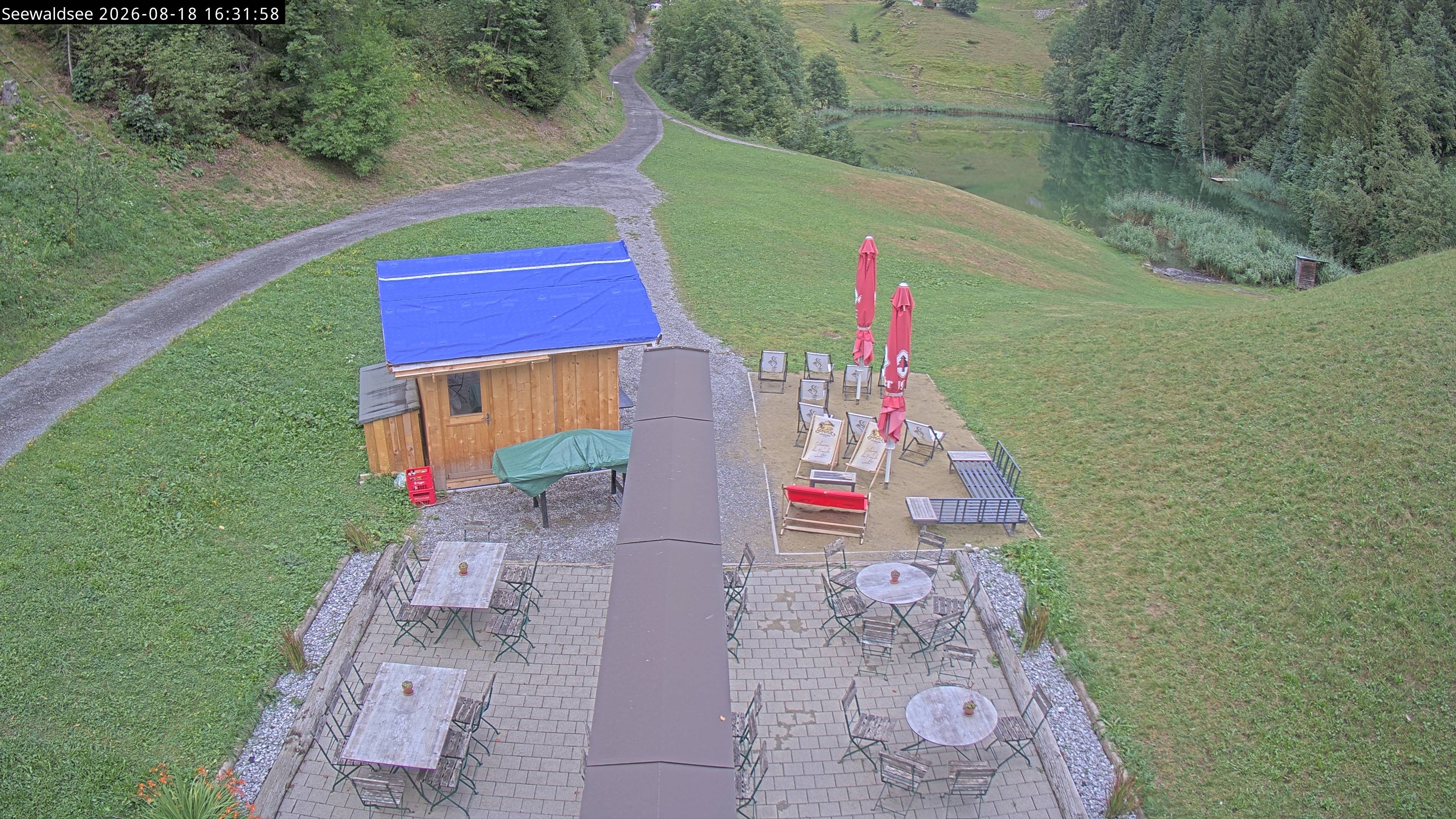 Archiv Foto Webcam Fontanella: Seewaldsee