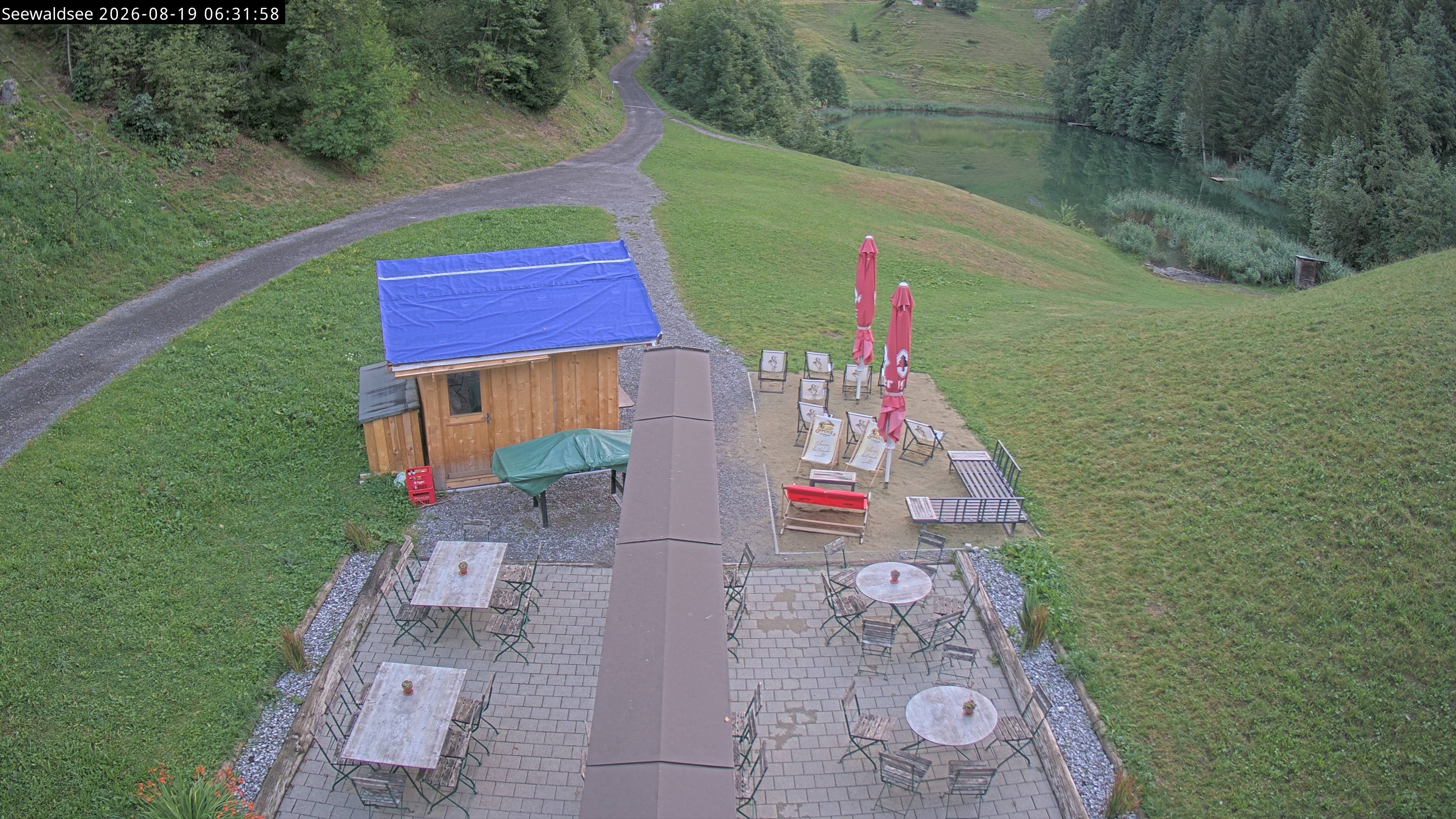 Archiv Foto Webcam Fontanella: Seewaldsee