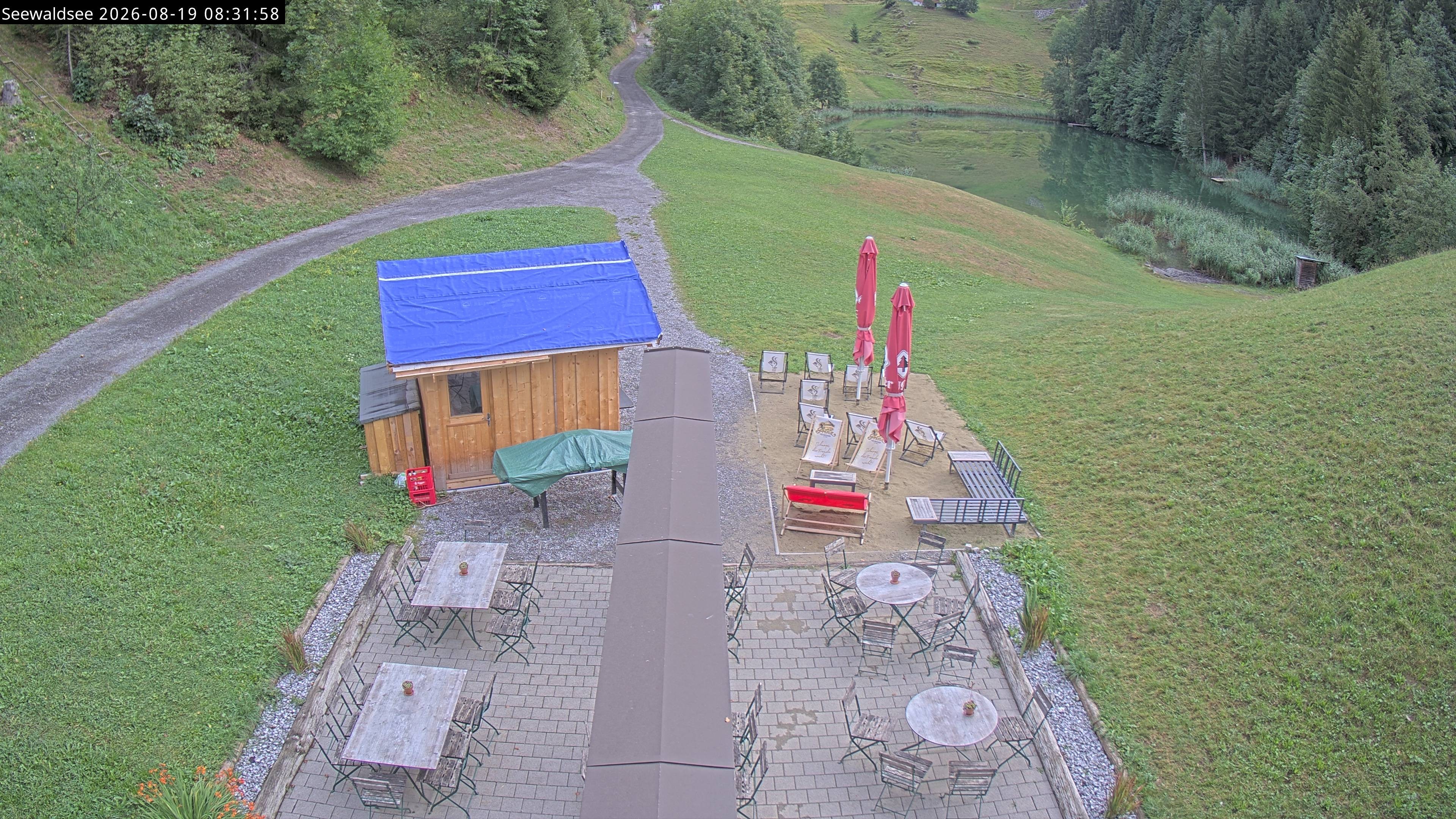 Archiv Foto Webcam Fontanella: Seewaldsee