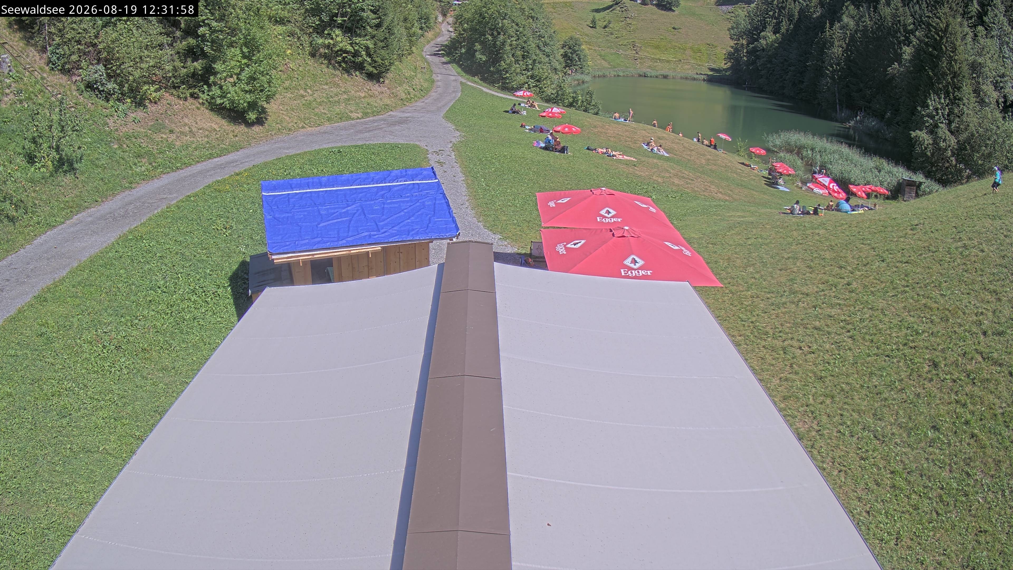 Archiv Foto Webcam Fontanella: Seewaldsee