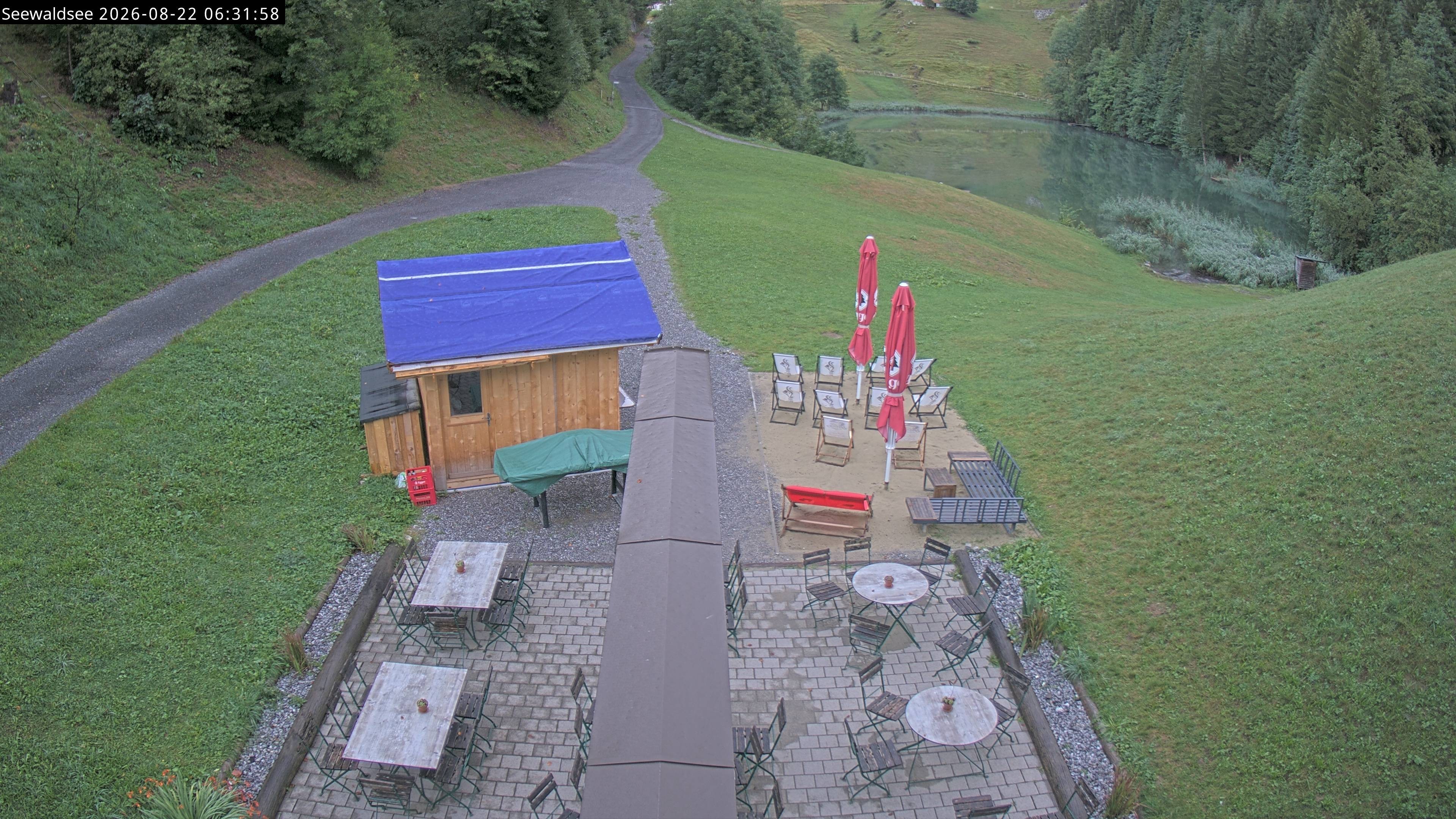 Archiv Foto Webcam Fontanella: Seewaldsee