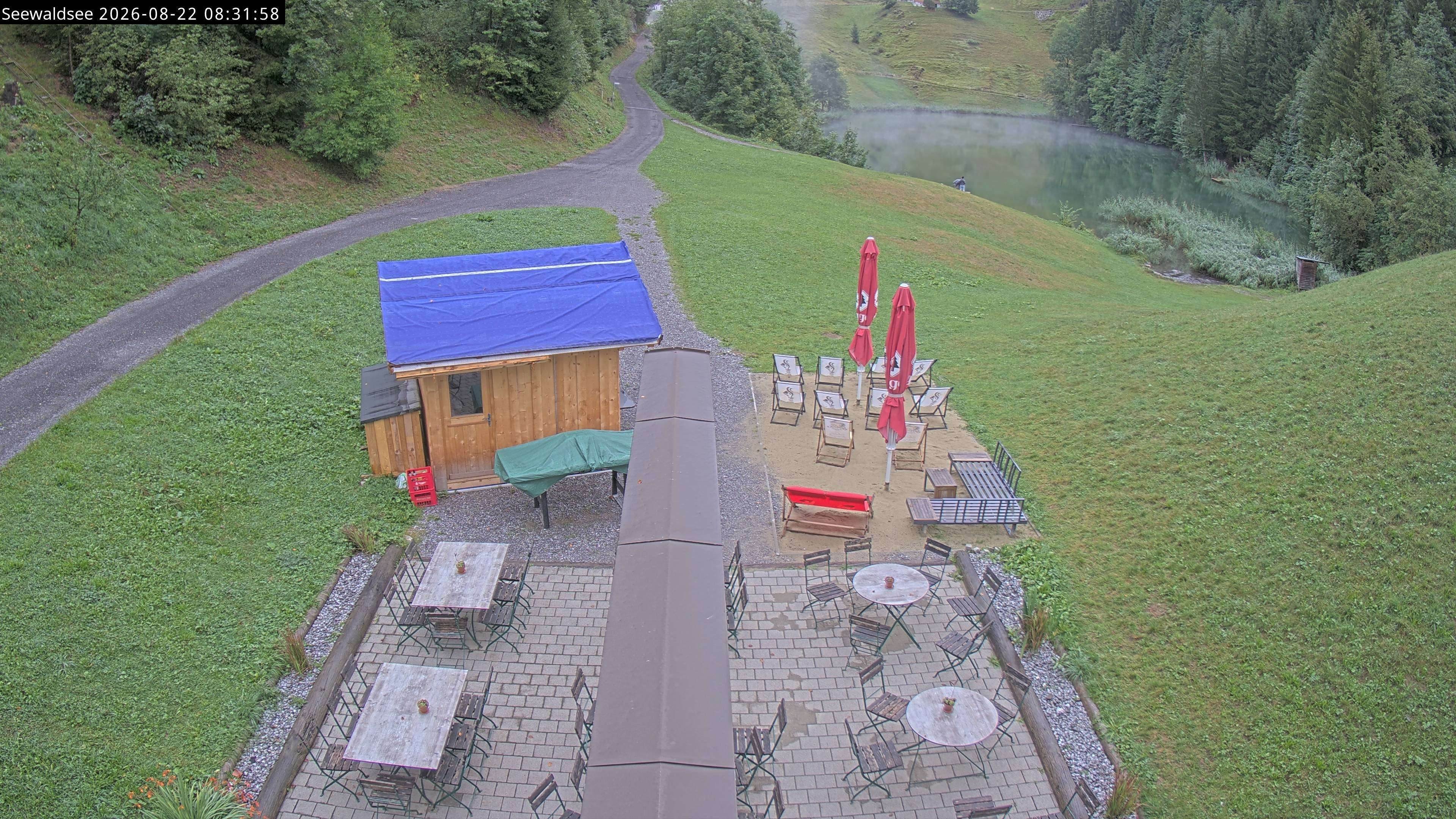 Archiv Foto Webcam Fontanella: Seewaldsee