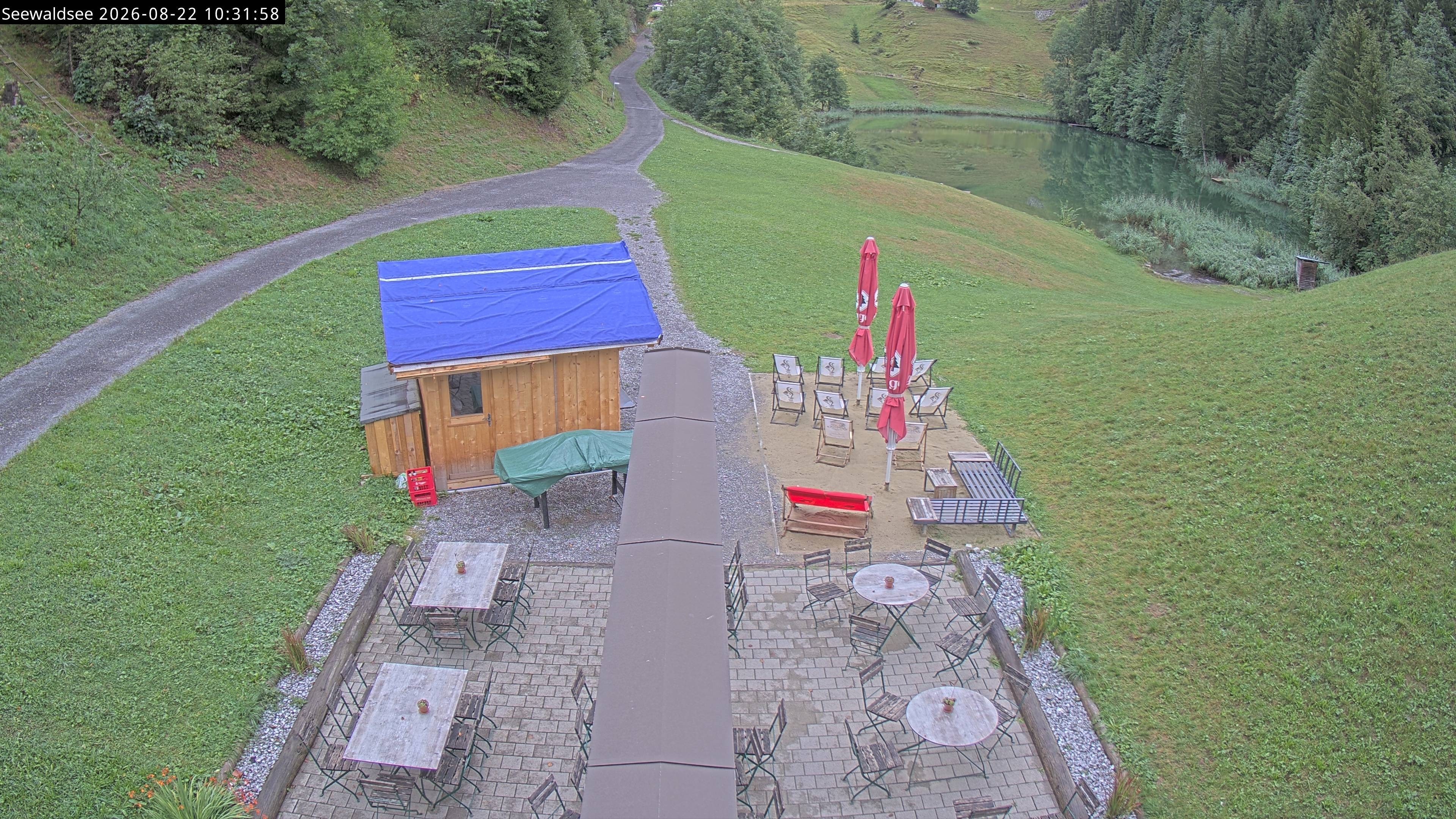 Archiv Foto Webcam Fontanella: Seewaldsee