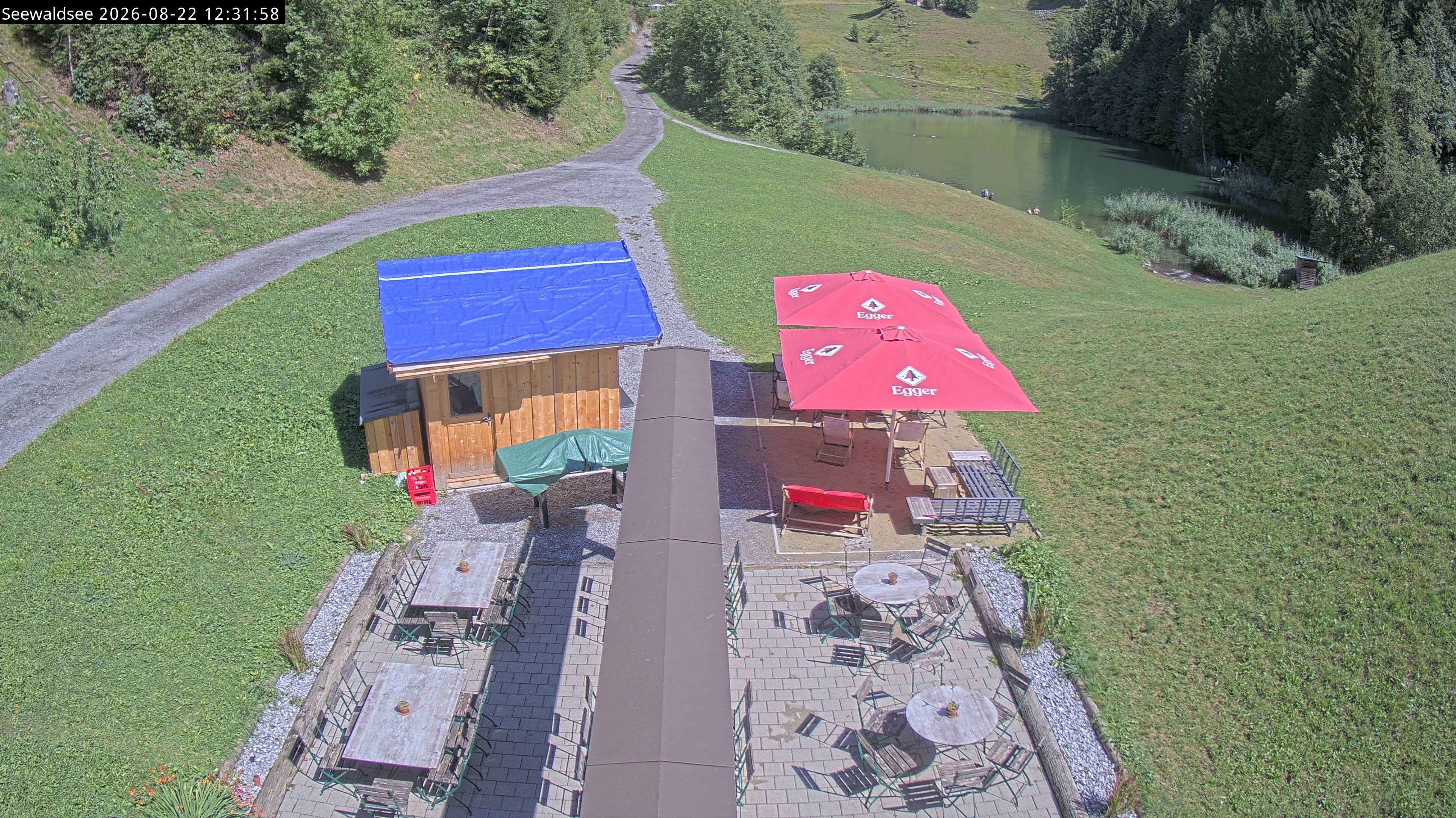 Archiv Foto Webcam Fontanella: Seewaldsee